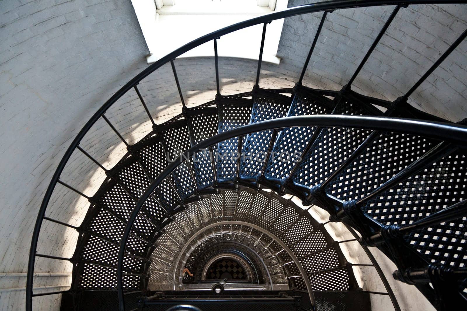 beautiful iros stairs in lighthouse from Sankt Augustine in Florida
