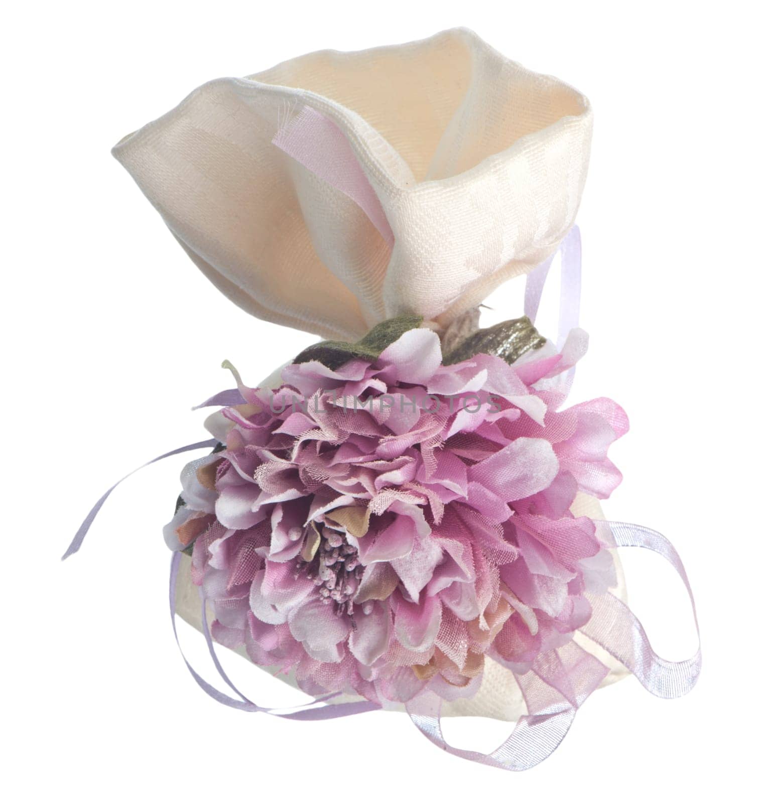 one  weeding Favors  on the white background