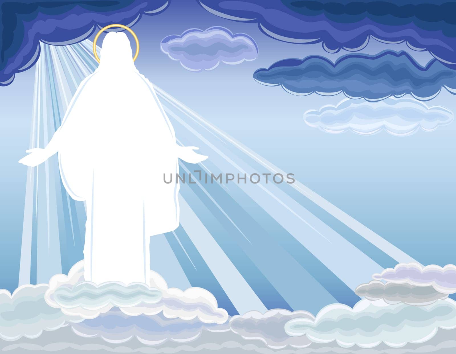 Christ is Risen - The Resurrection of Jesus Christ bringing salvation to humanity.