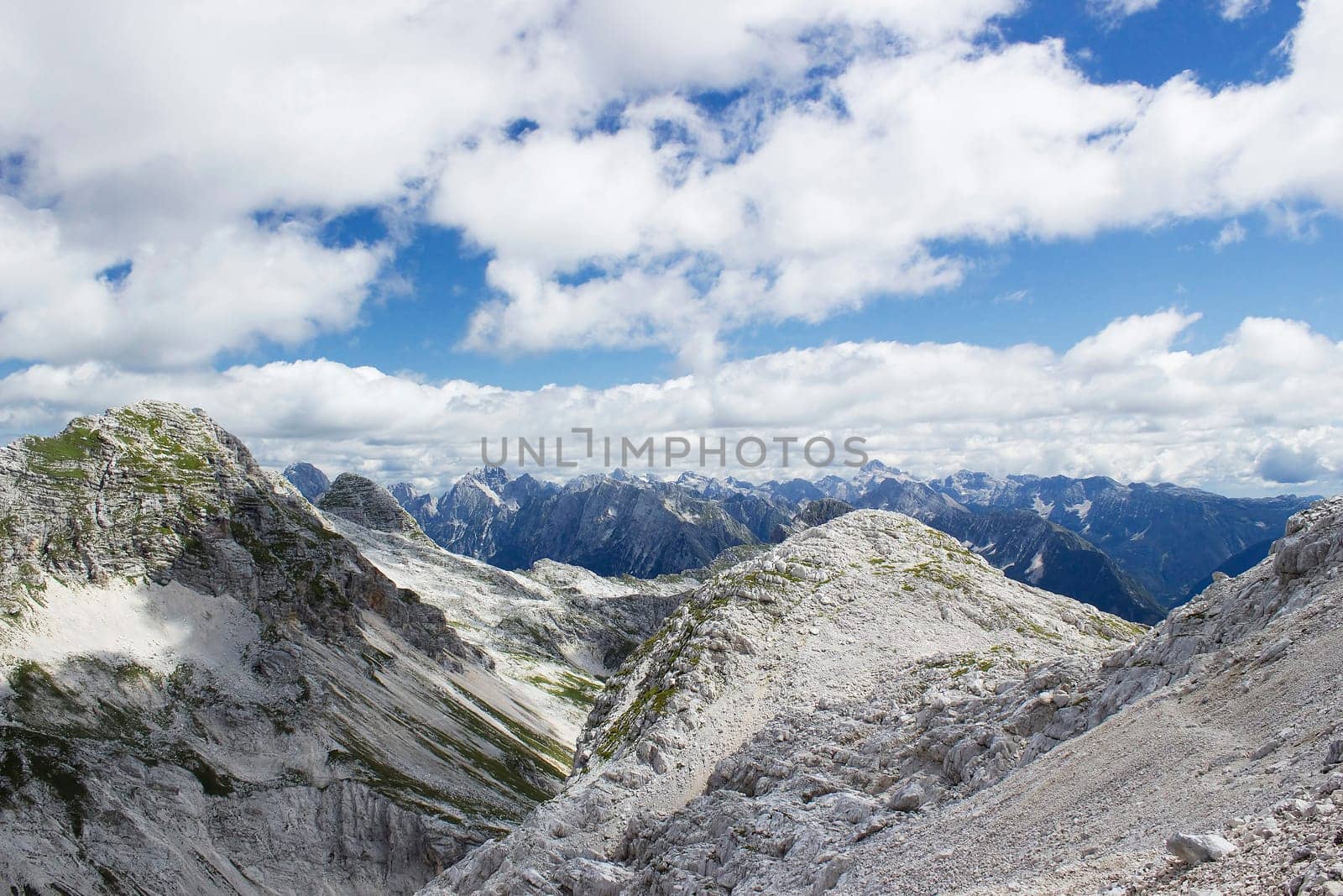 julian alps in the summer, slovenia