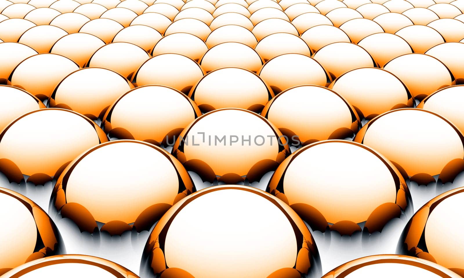 Matrix Balls Background - Orange Black White 02