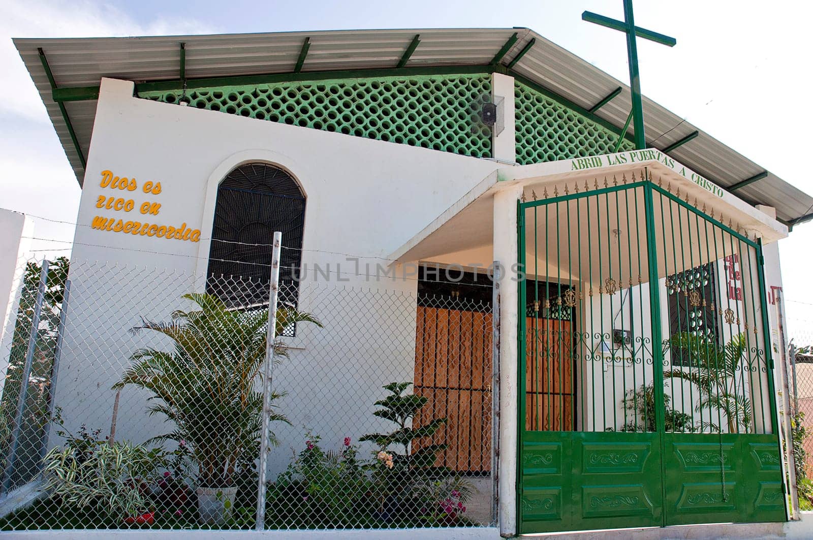 a small Christian church in Ecuador