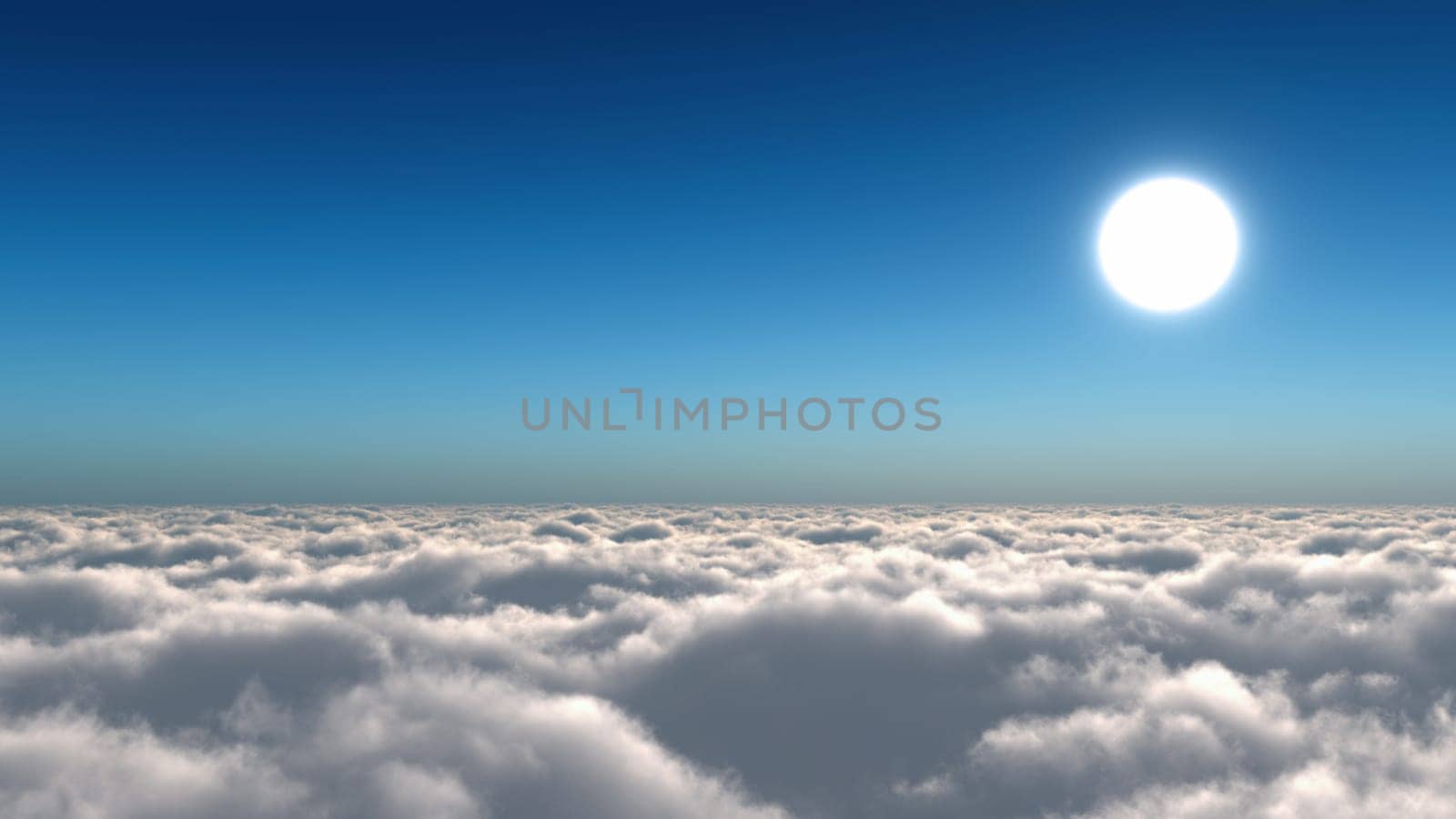 Above the clouds it's beautiful!