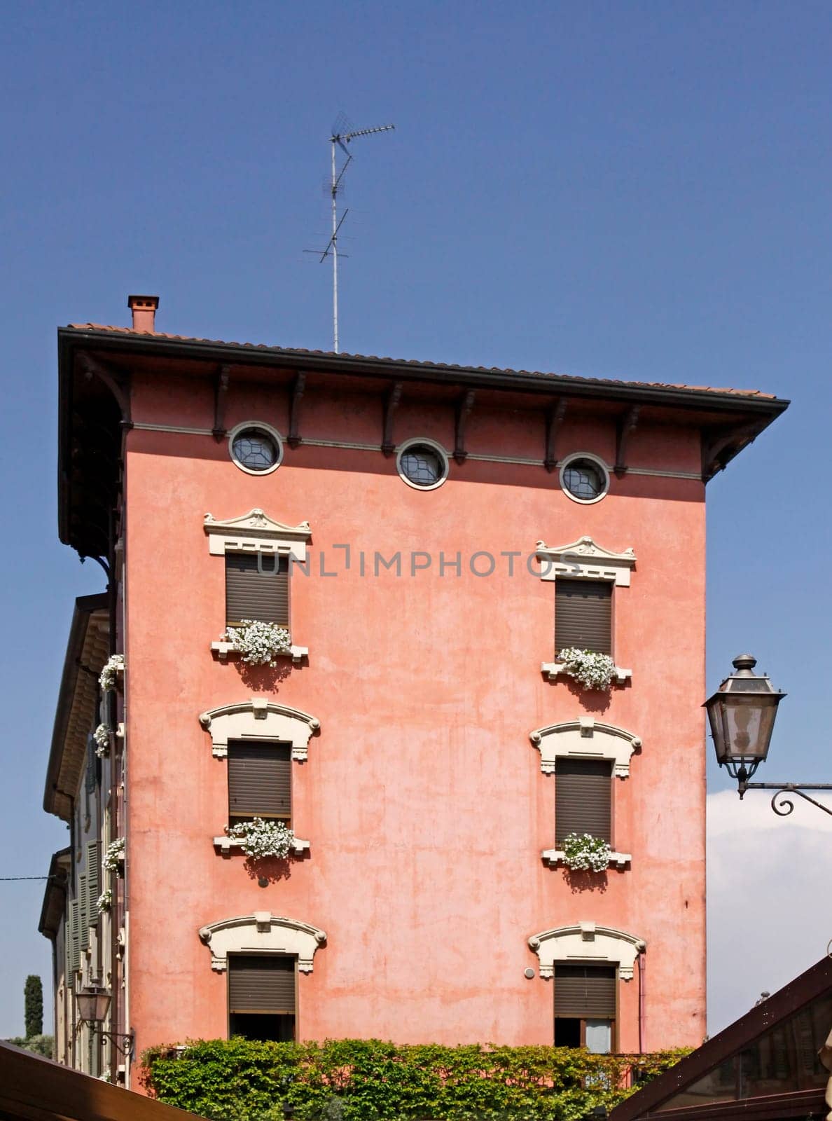 Peschiera del Garda,Old Town,Lake Garda,Veneto,Italy - Old part of town of Peschiera del Garda,Lake Garda,Veneto,Italy