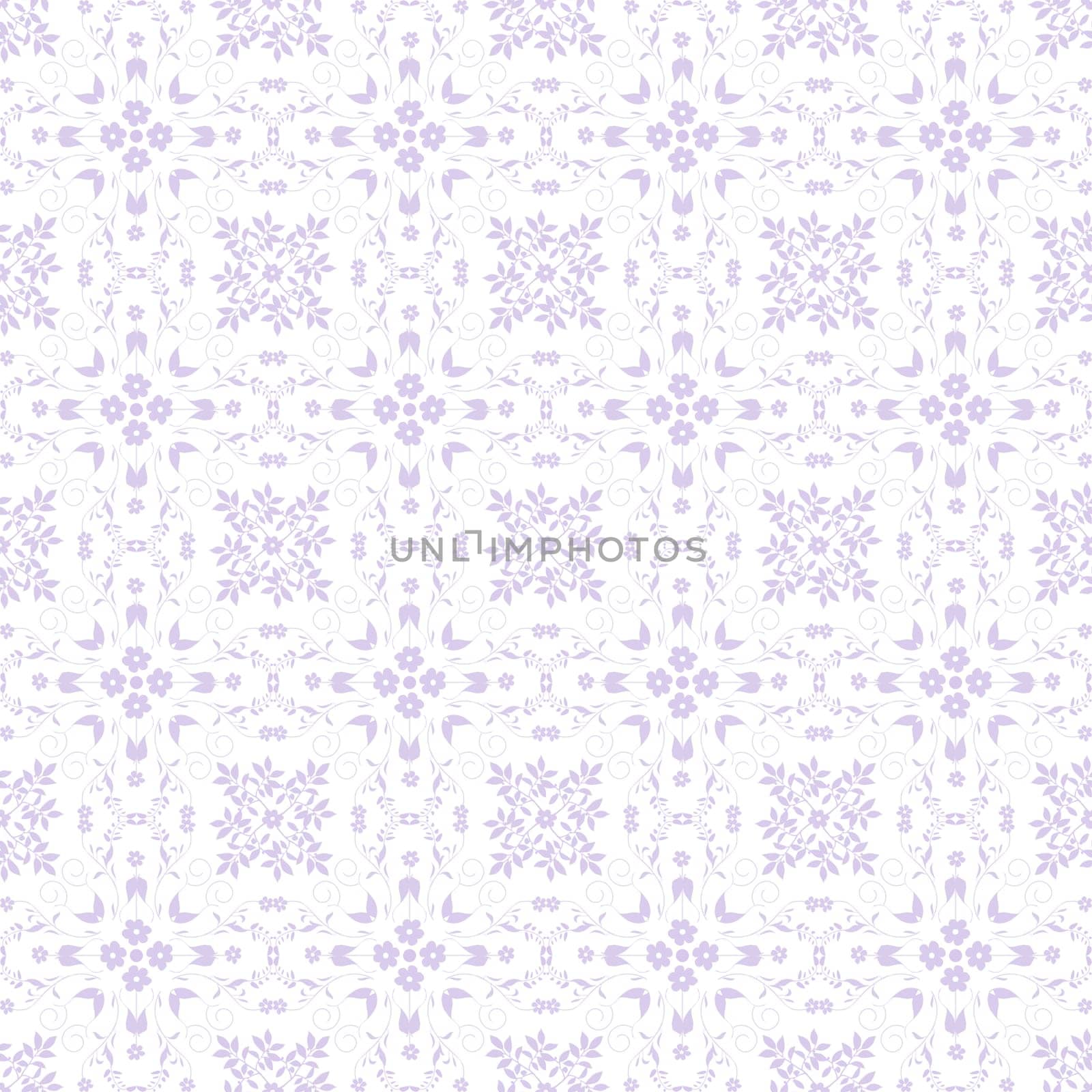 Beautiful background of seamless floral pattern