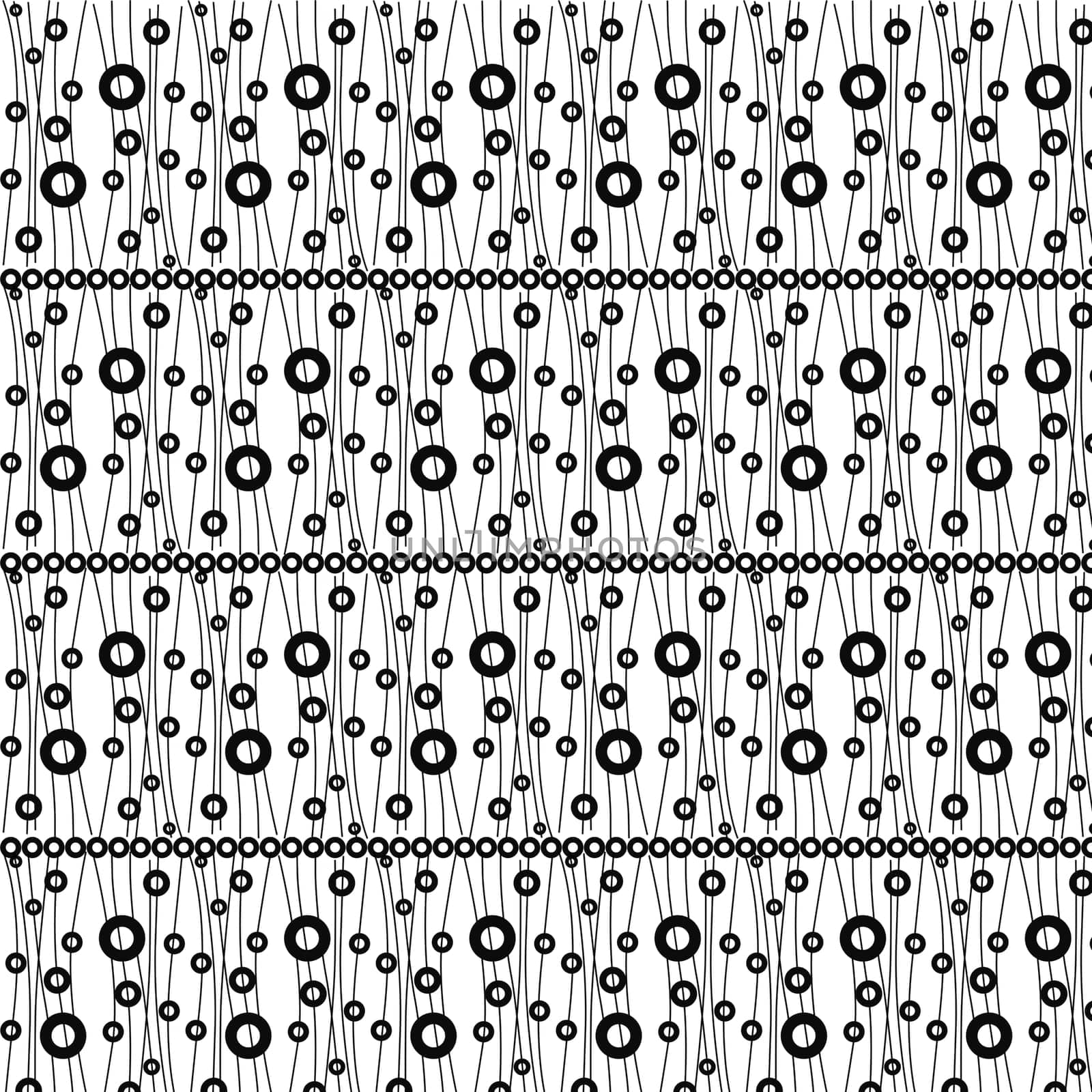 Beautiful background of seamless circles pattern