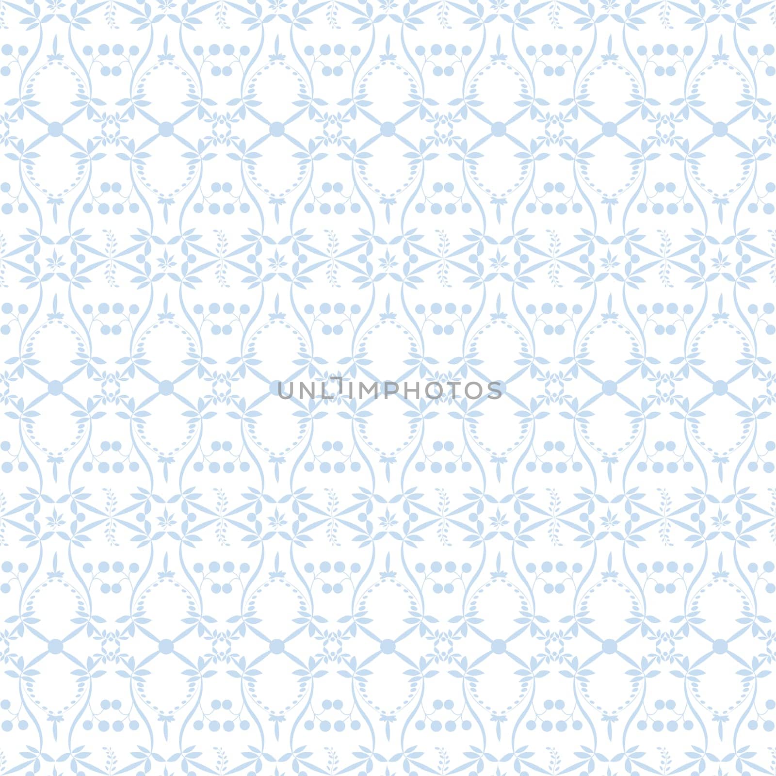 Beautiful background of seamless floral pattern