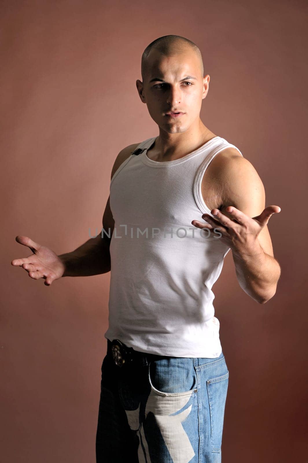 angry man
