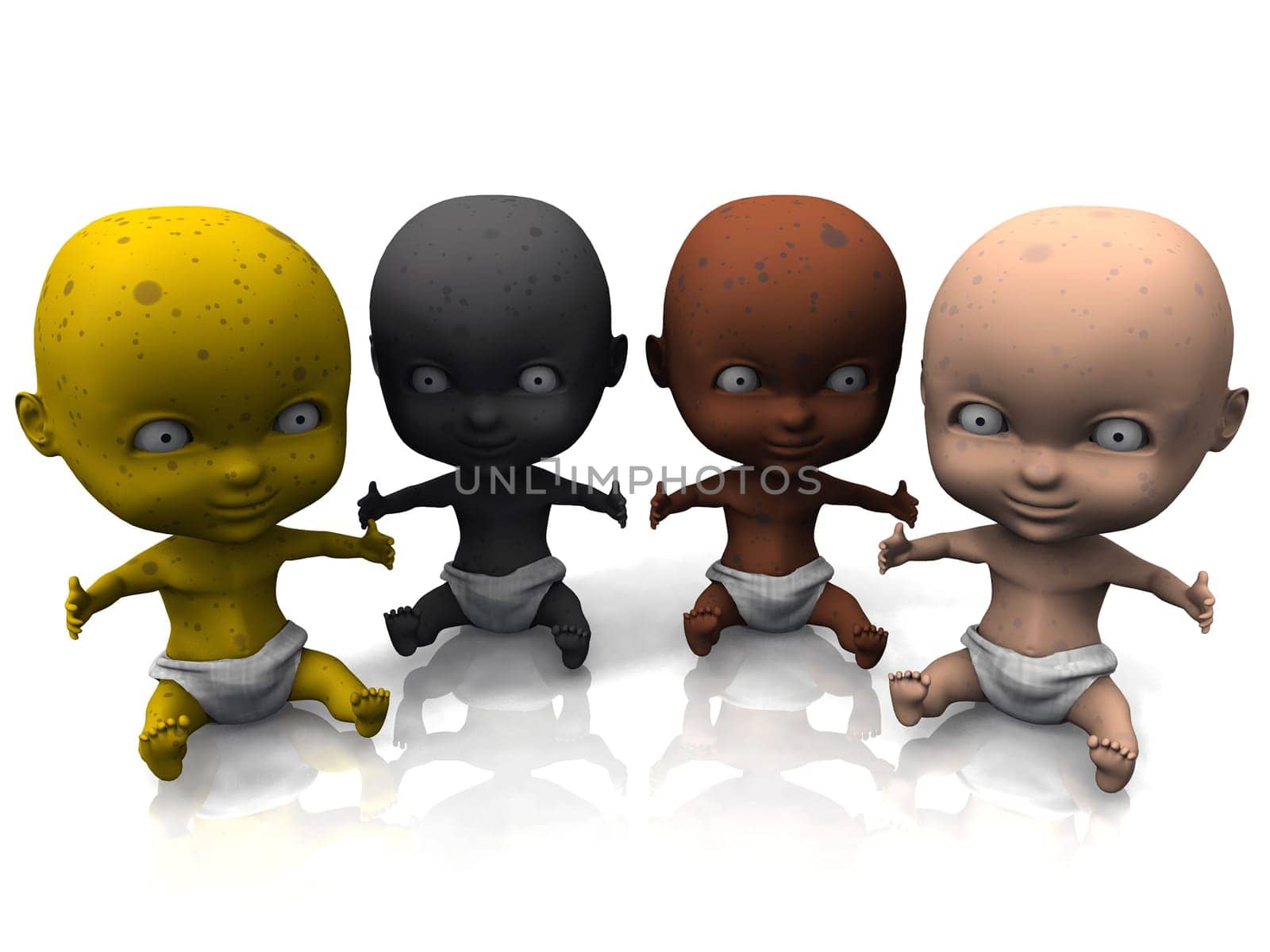 multicultural babies
