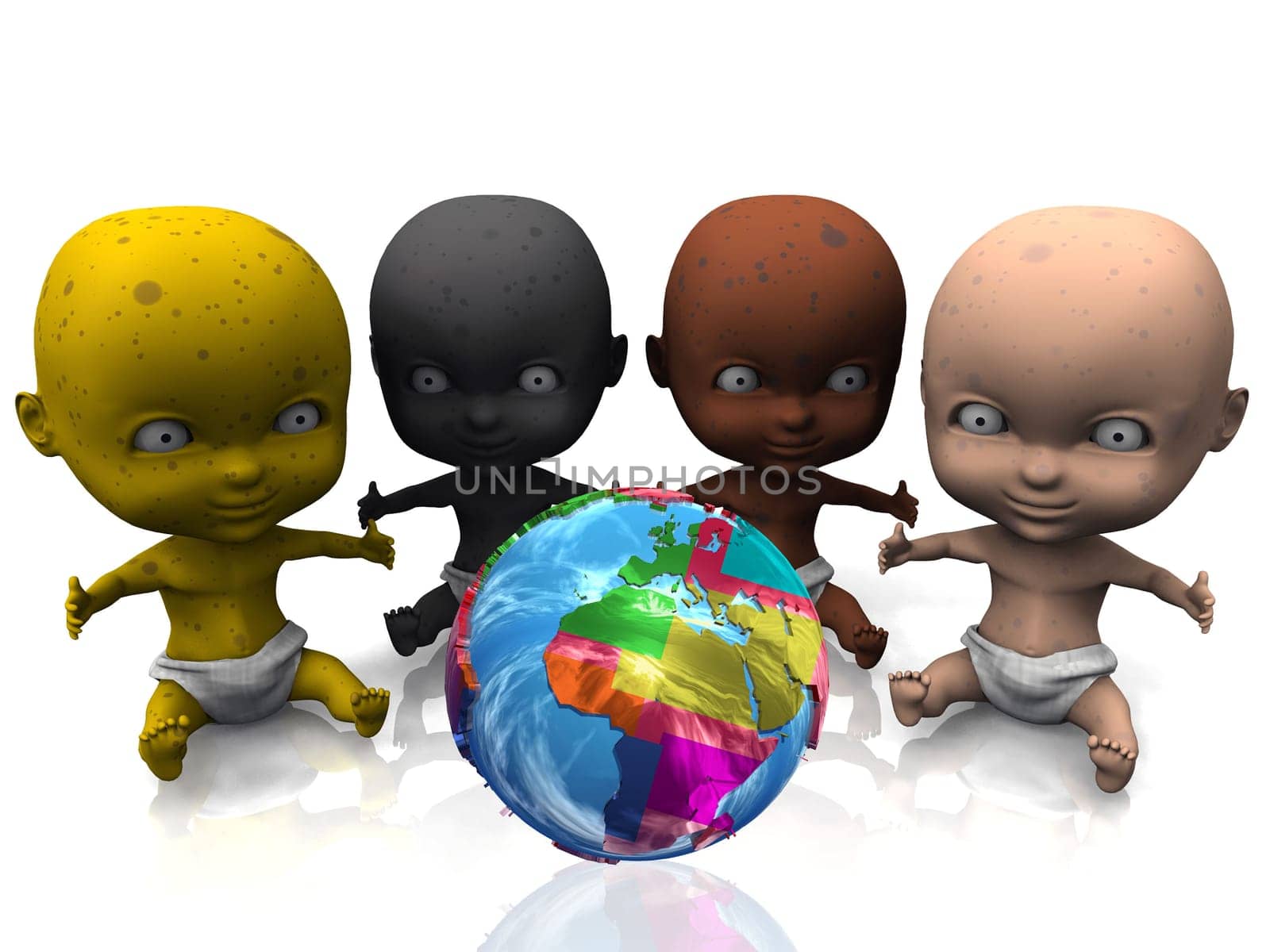 multiethnic babies