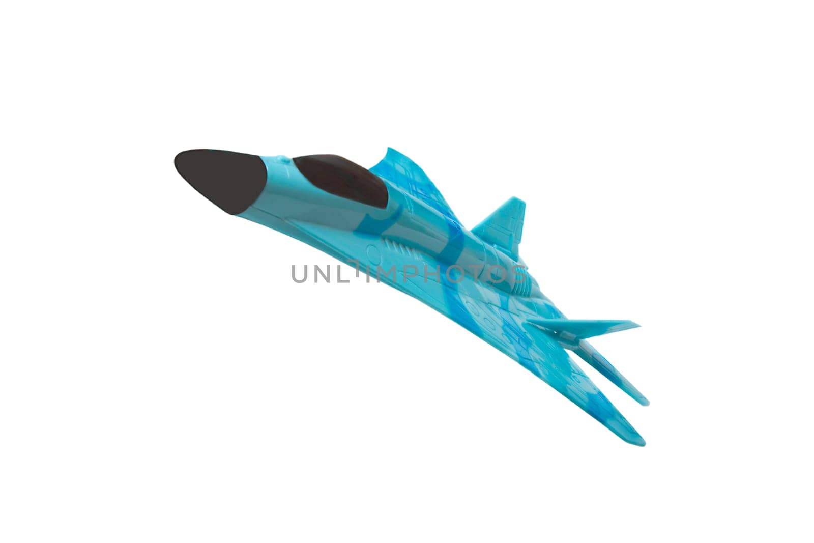 Children&#039 s toy the plane on a white background