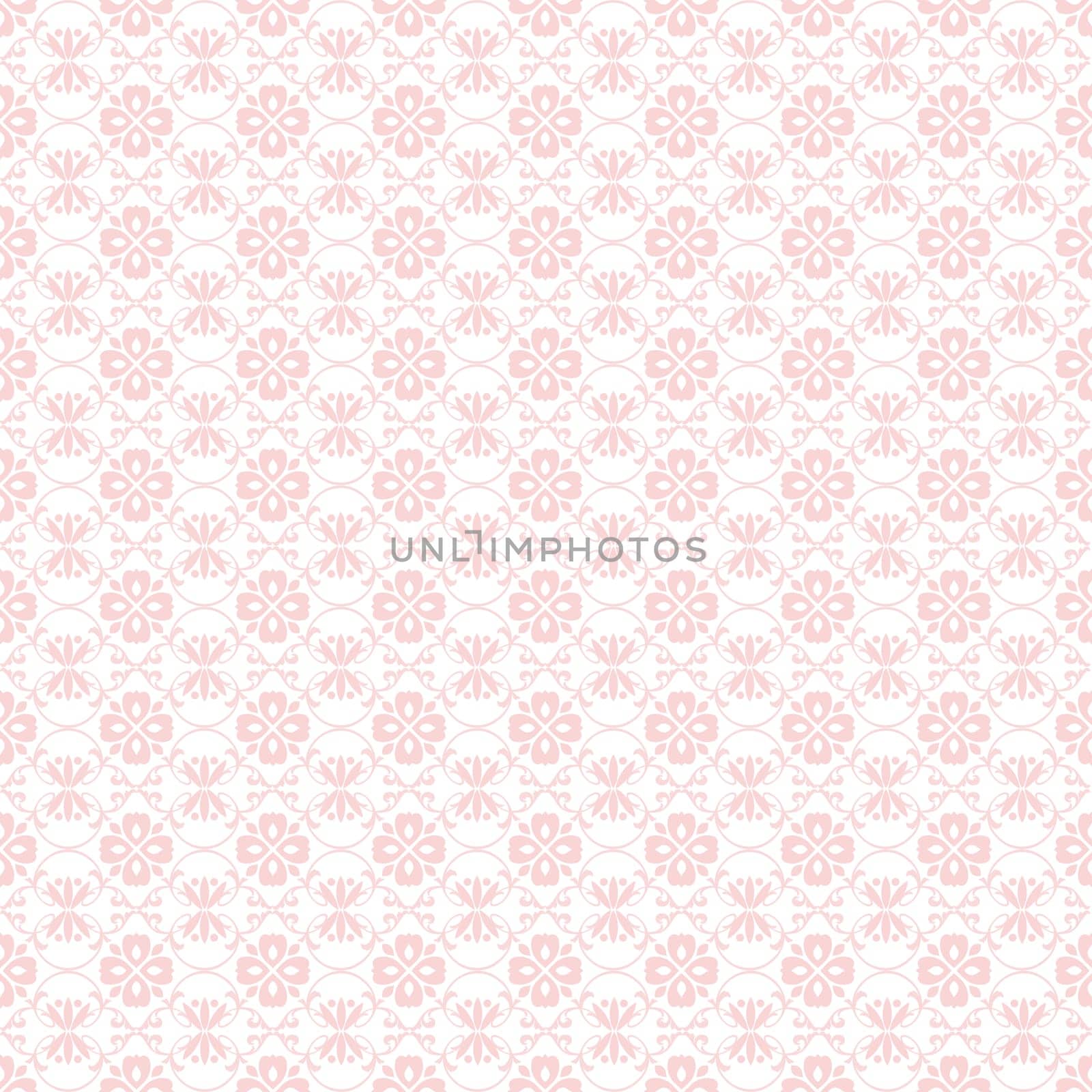 Beautiful background of seamless floral pattern