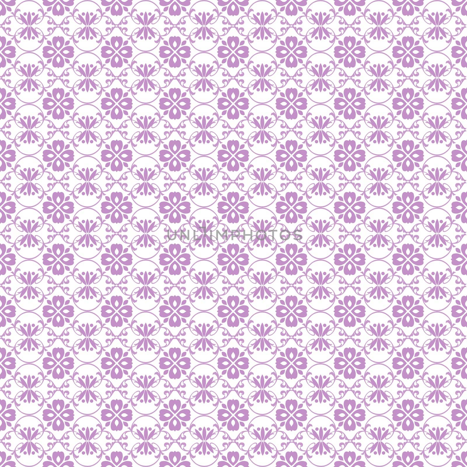 Beautiful background of seamless floral pattern