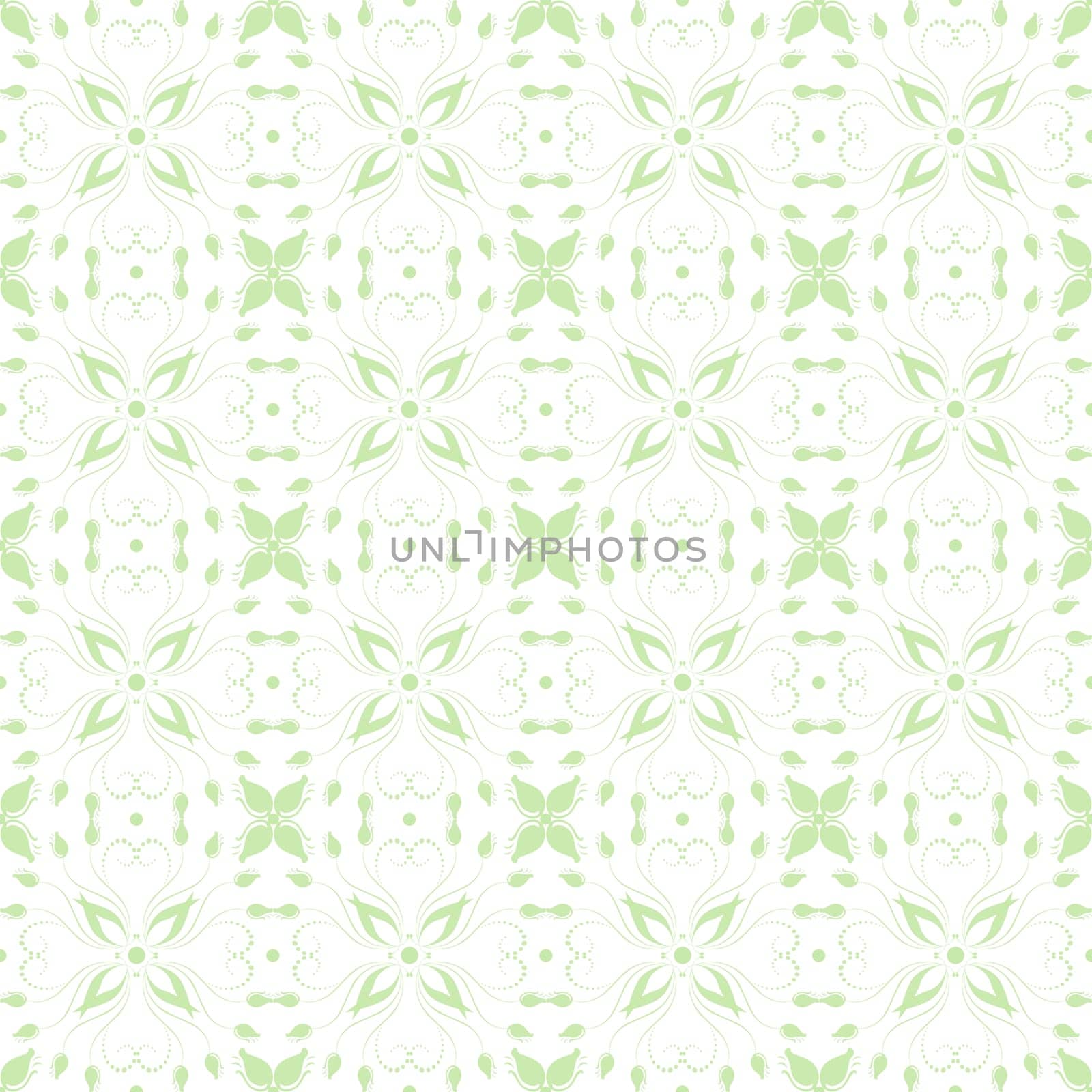 Beautiful background of seamless floral pattern