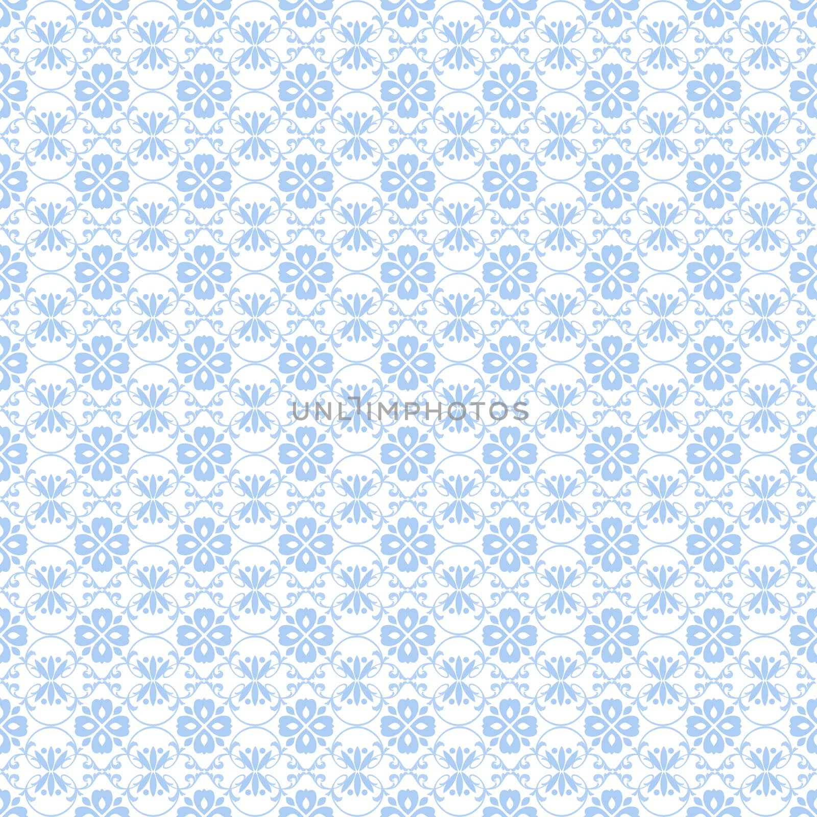Beautiful background of seamless floral pattern