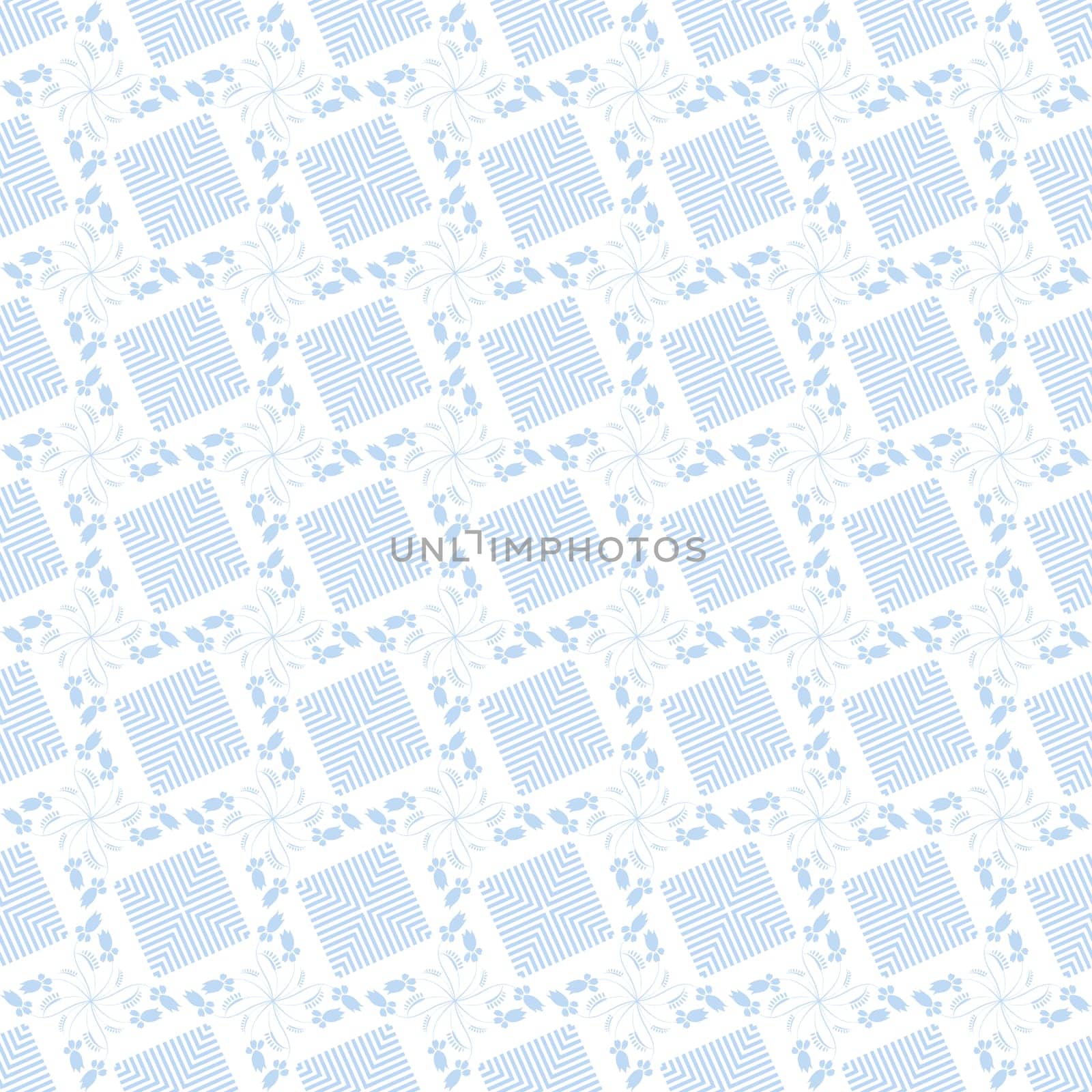 Beautiful background of seamless floral pattern