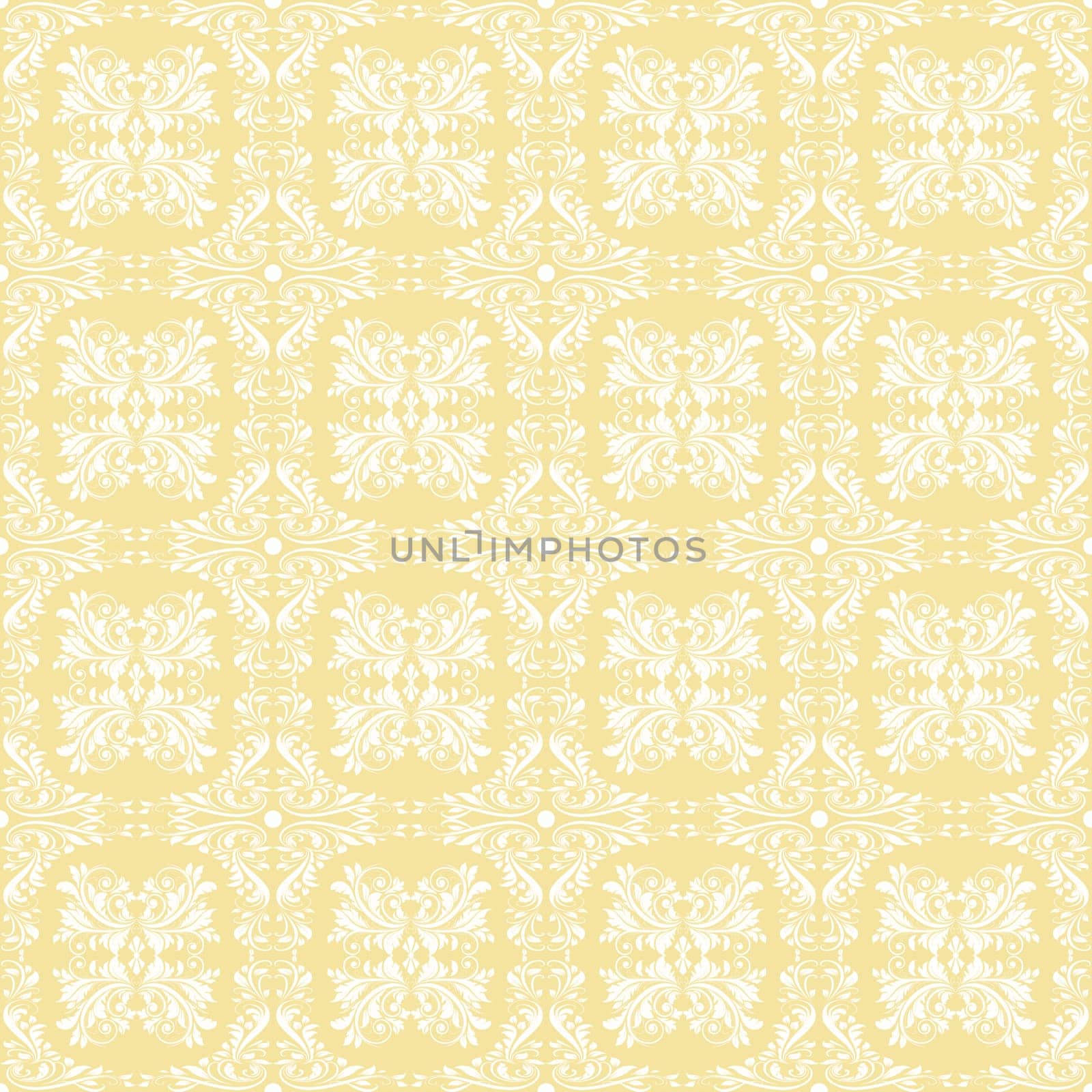 Beautiful background of seamless floral pattern