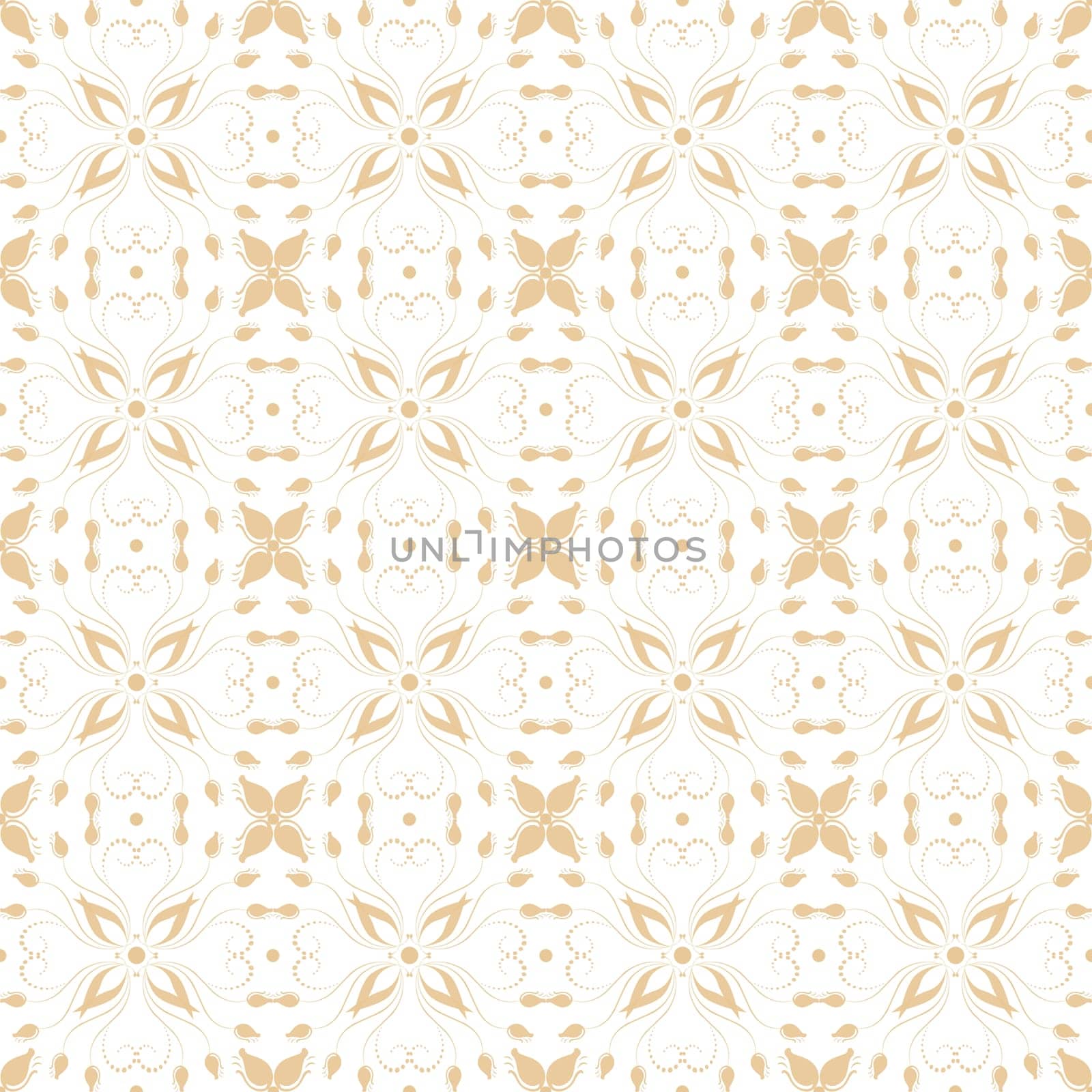 Beautiful background of seamless floral pattern