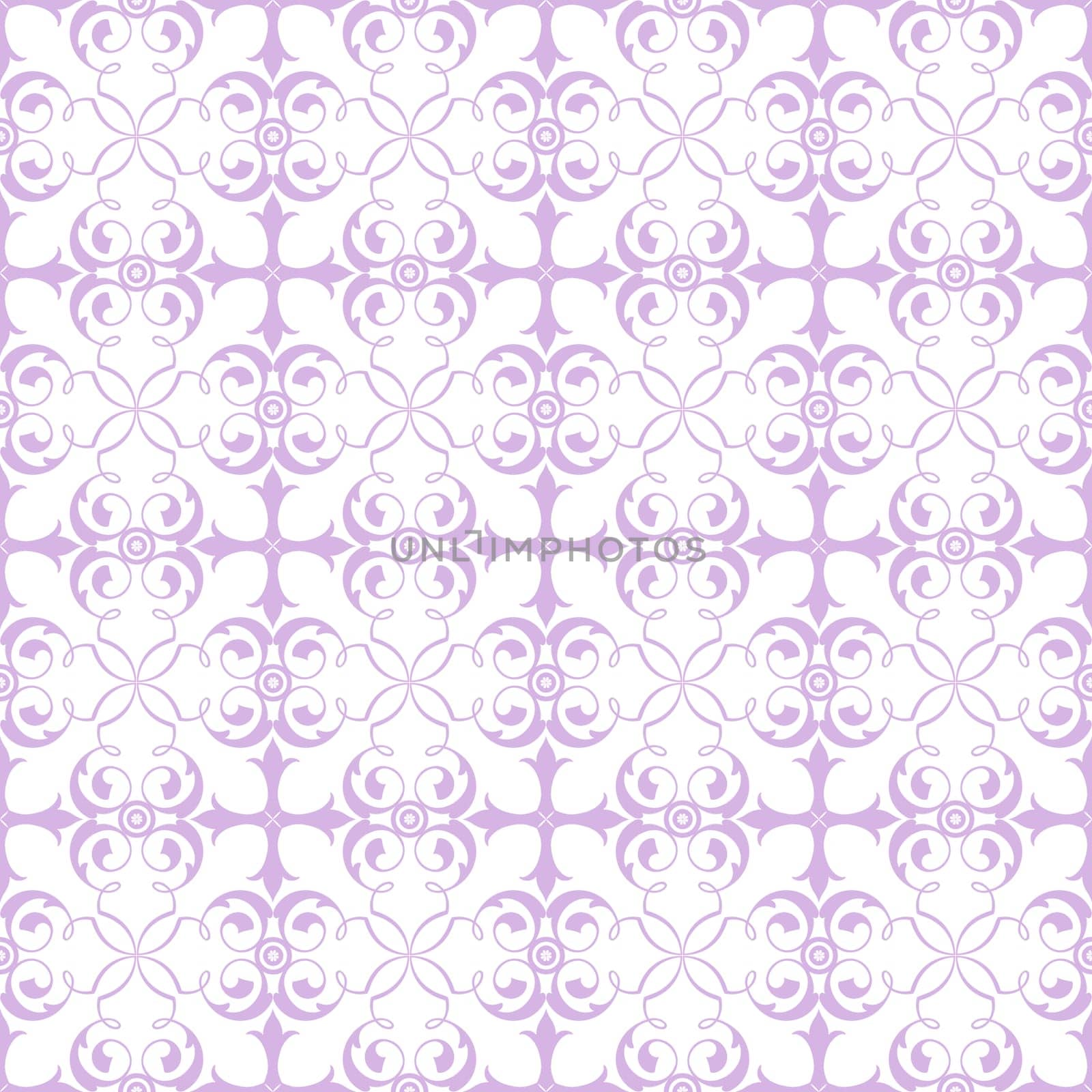 Beautiful background of seamless floral pattern