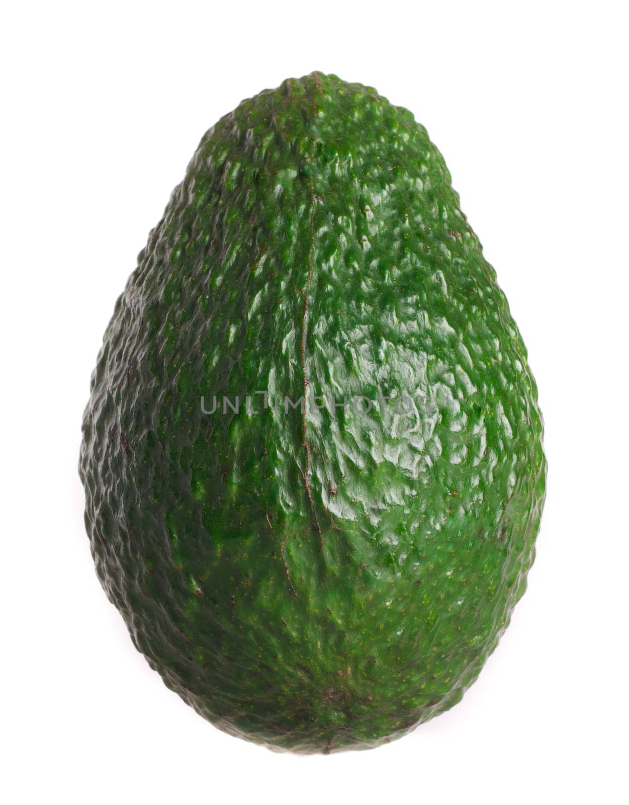 Avocado isolated on white background