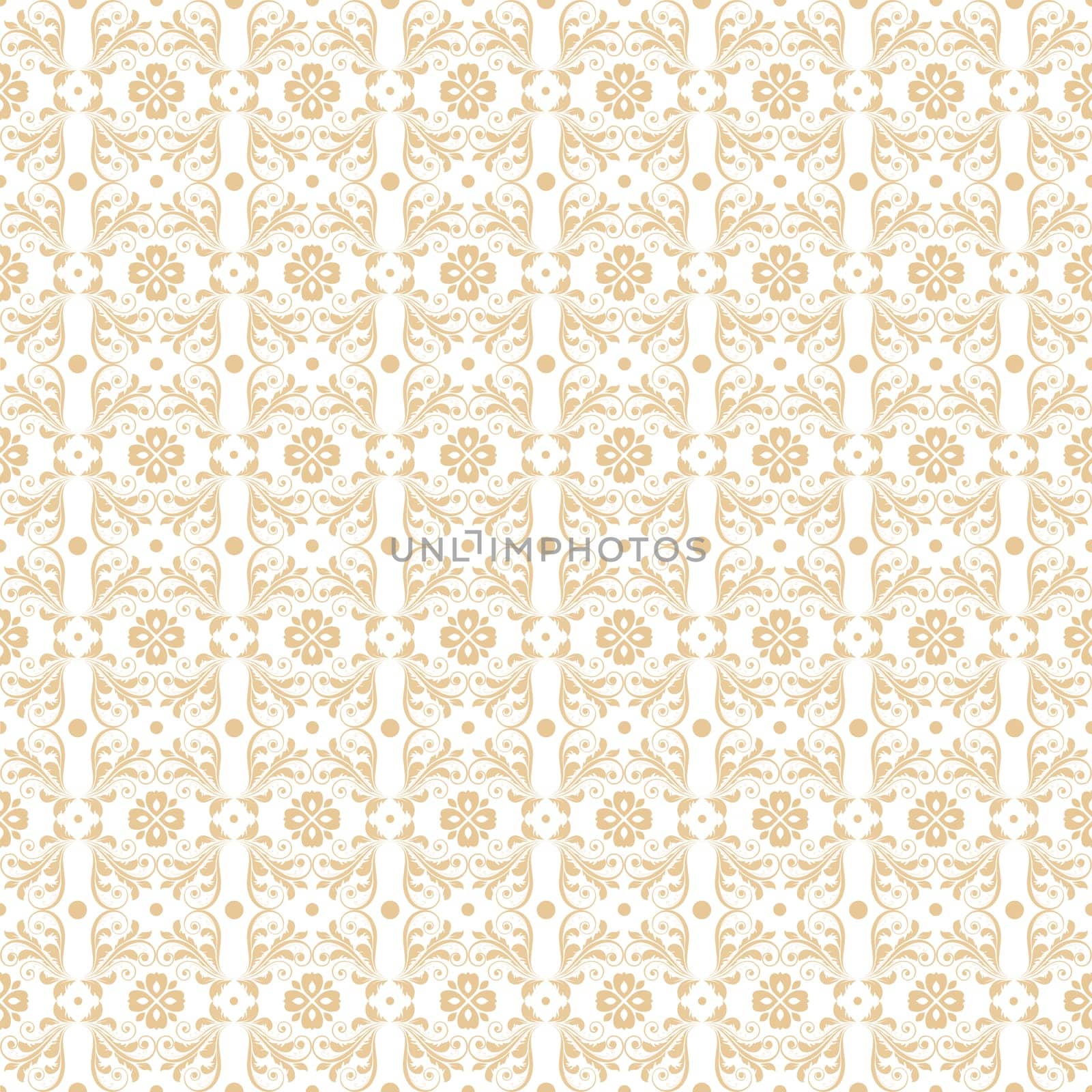 Beautiful background of seamless floral pattern
