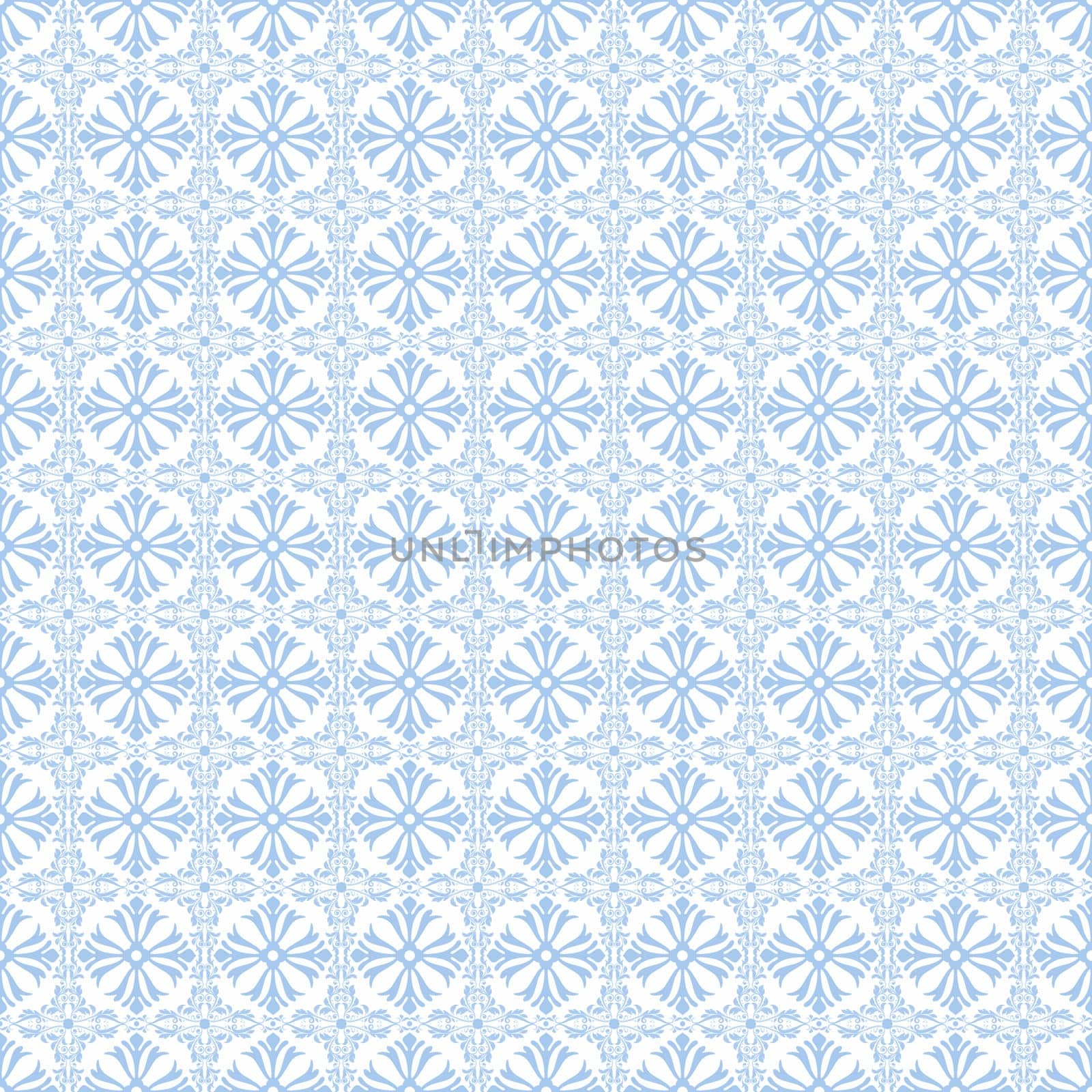 Beautiful background of seamless floral pattern