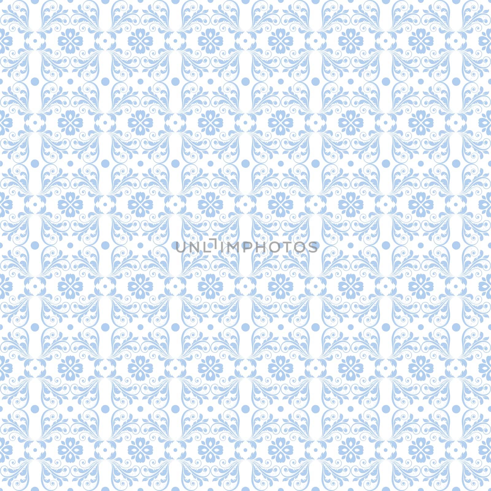 Beautiful background of seamless floral pattern