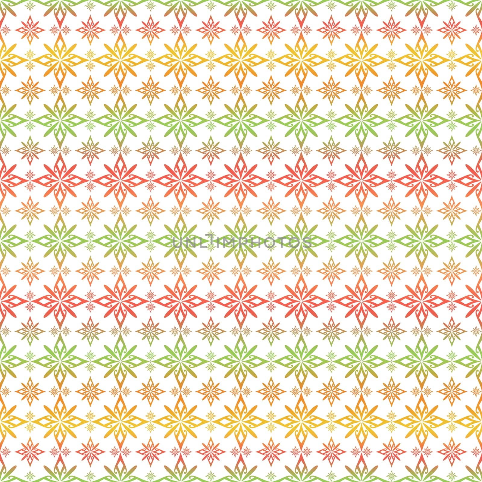 Beautiful background of seamless floral pattern