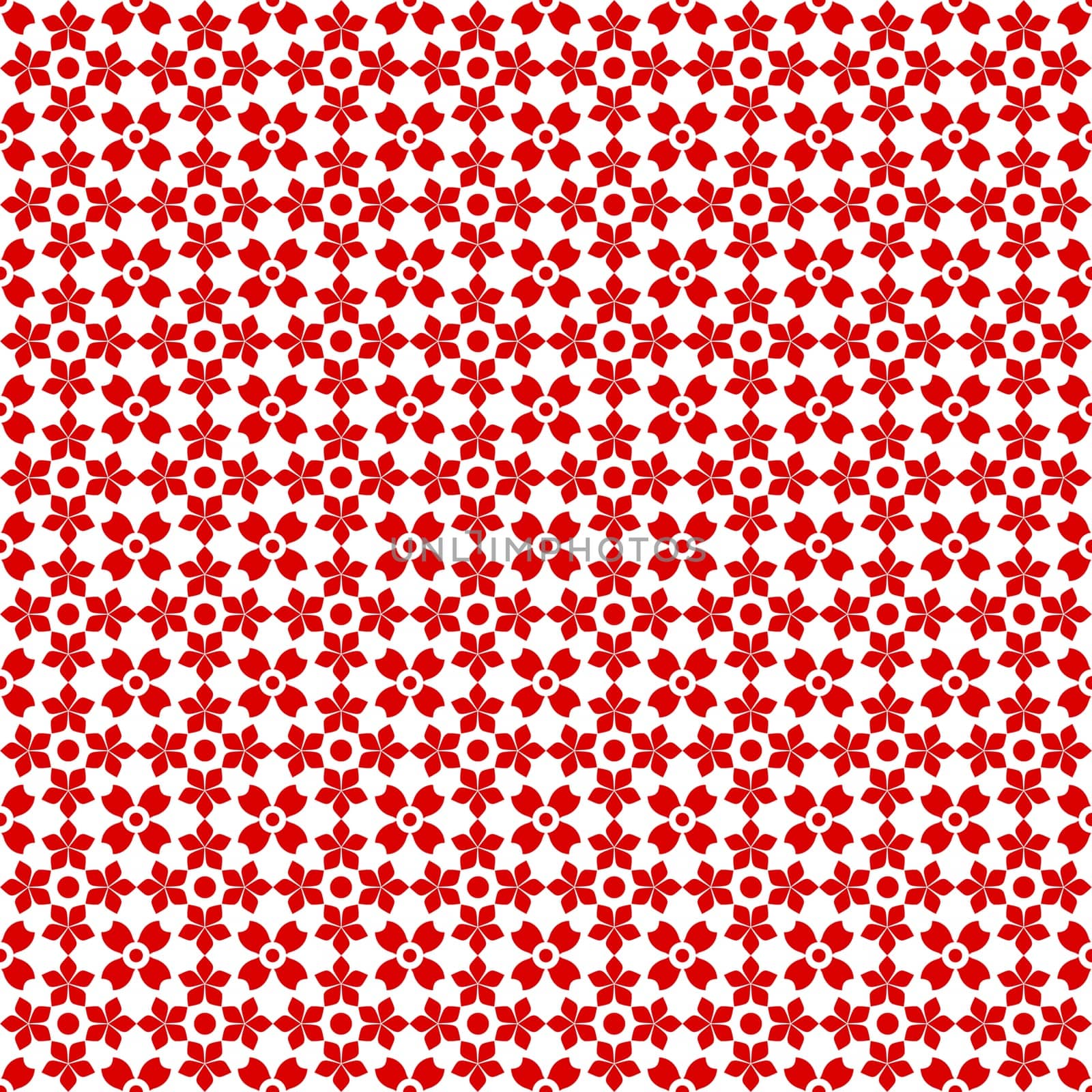 Beautiful background of seamless floral pattern