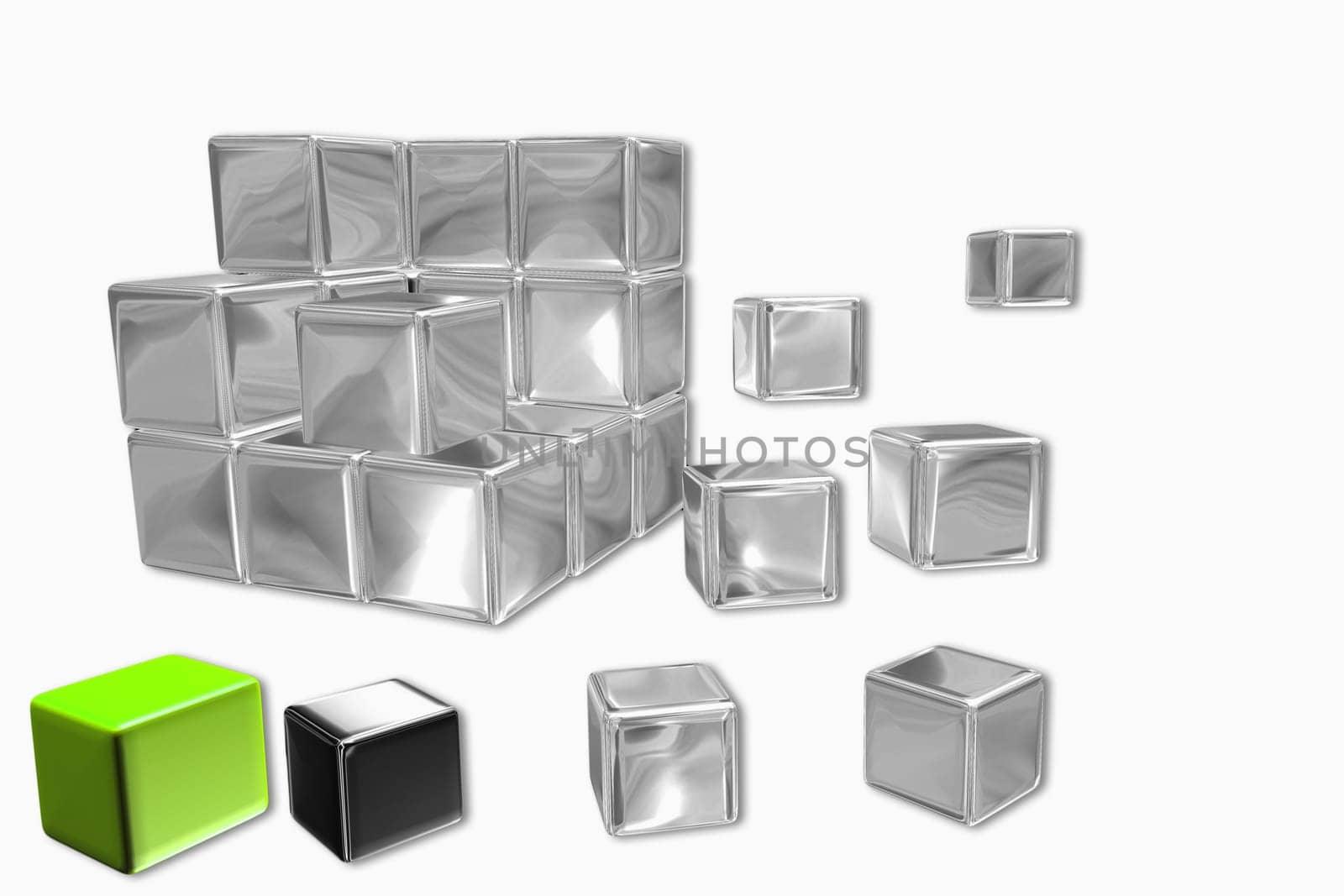 business logo design on a black background
