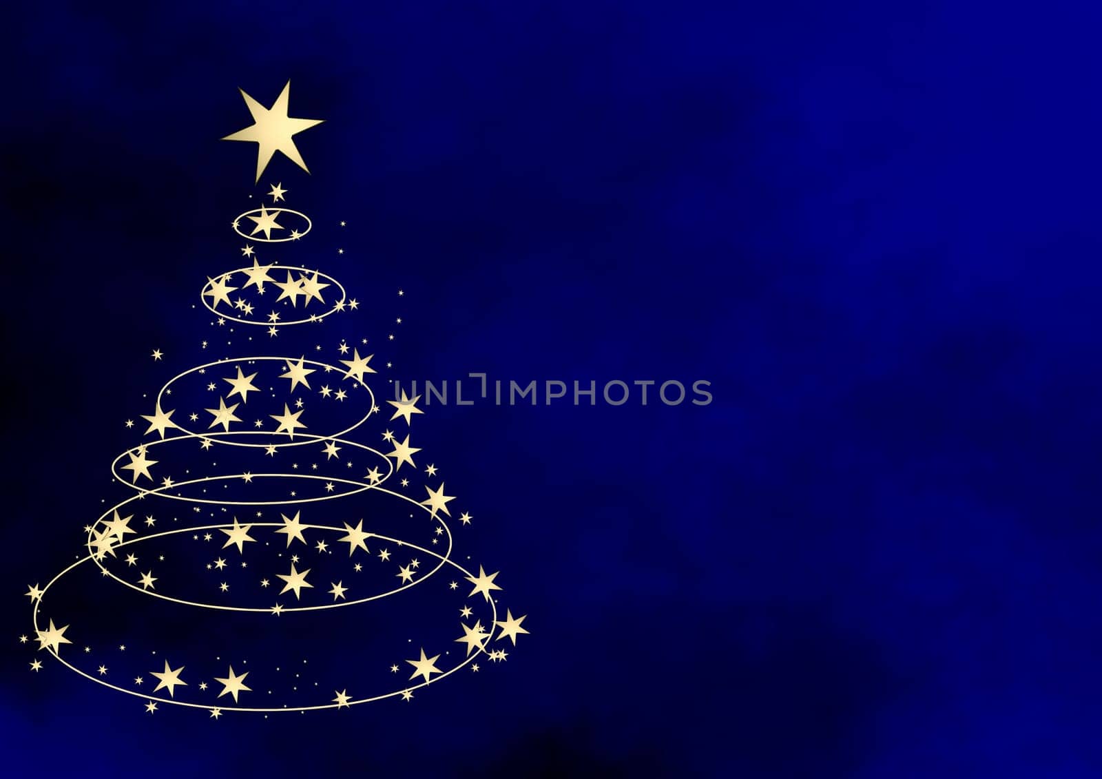 Christmas tree traditional without isolated without background