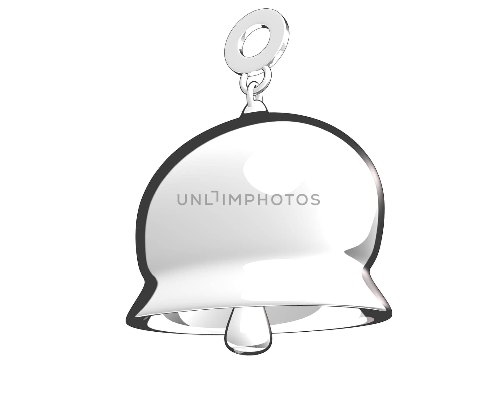 toon style bell (3D made)