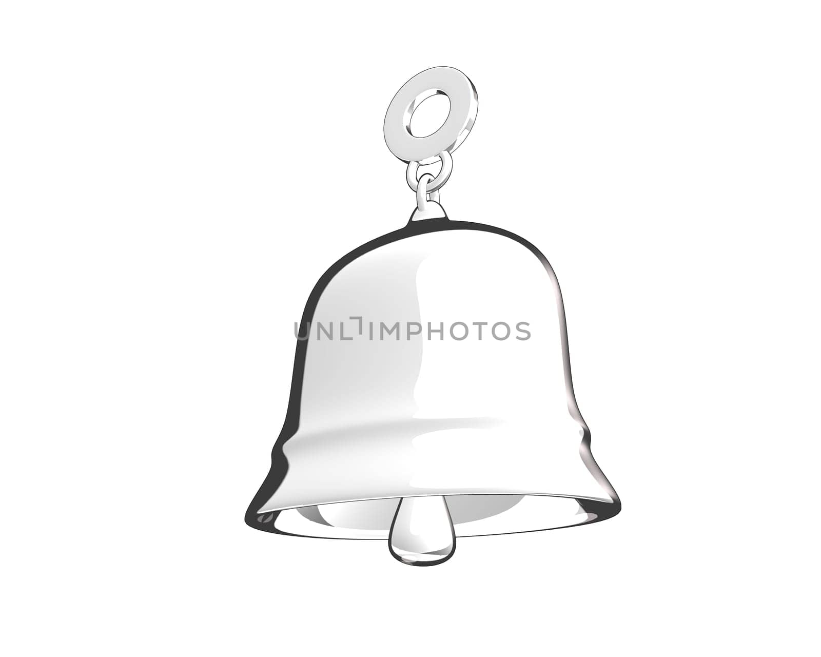 toon style bell (3D made)