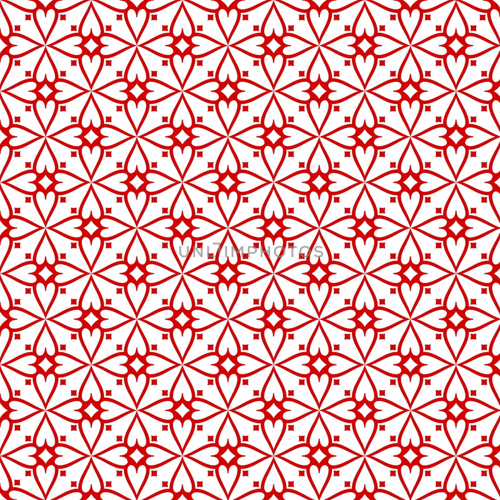 Beautiful background of seamless floral pattern