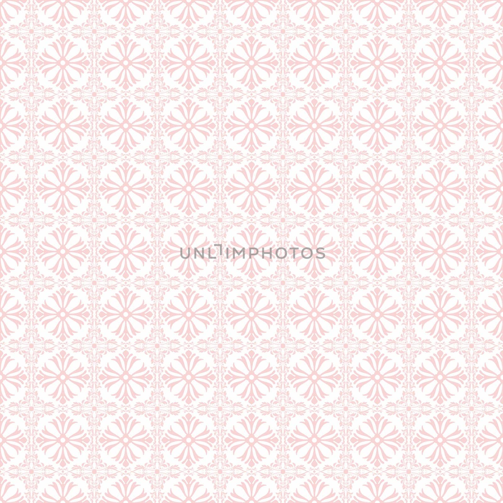 Beautiful background of seamless floral pattern