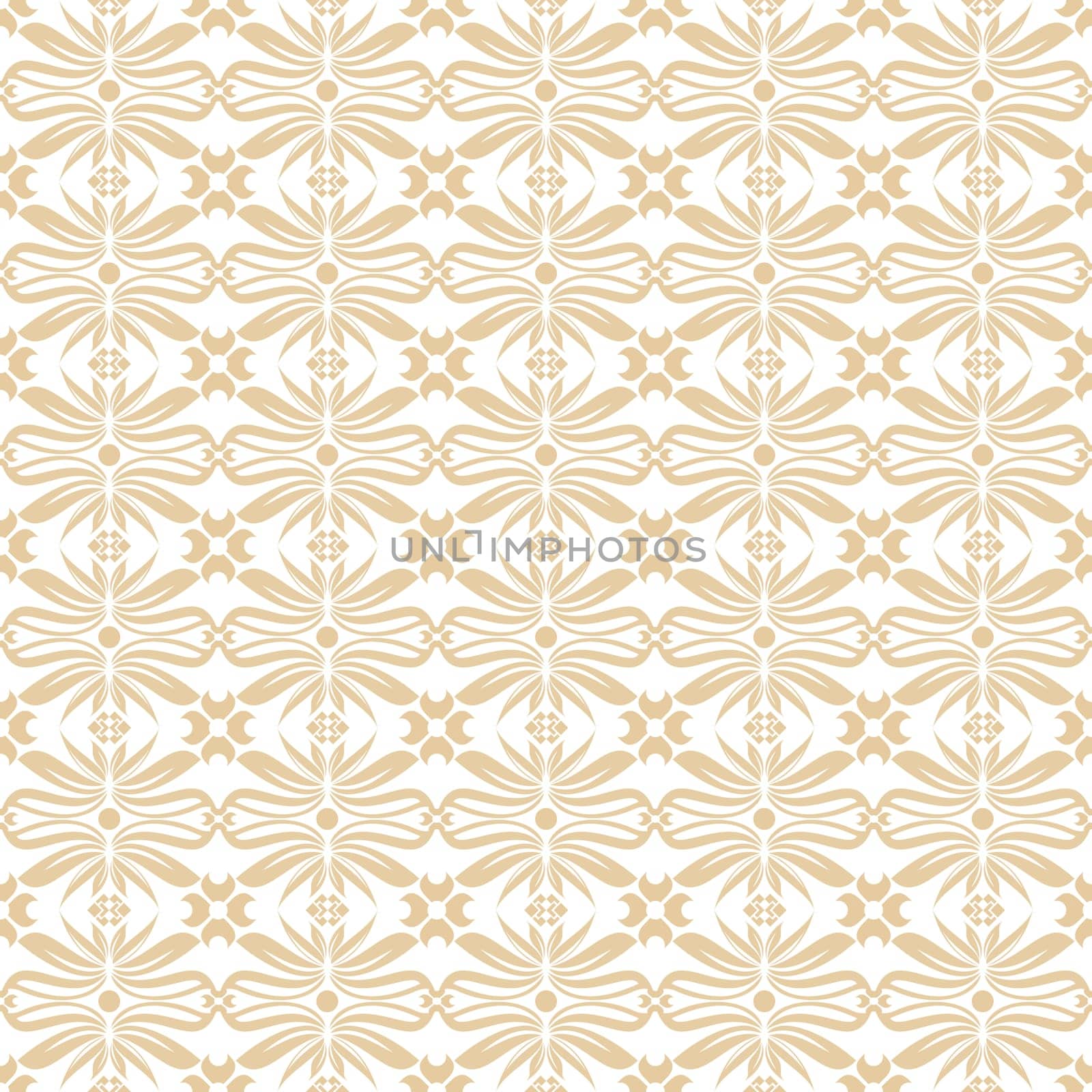 Beautiful background of seamless floral pattern