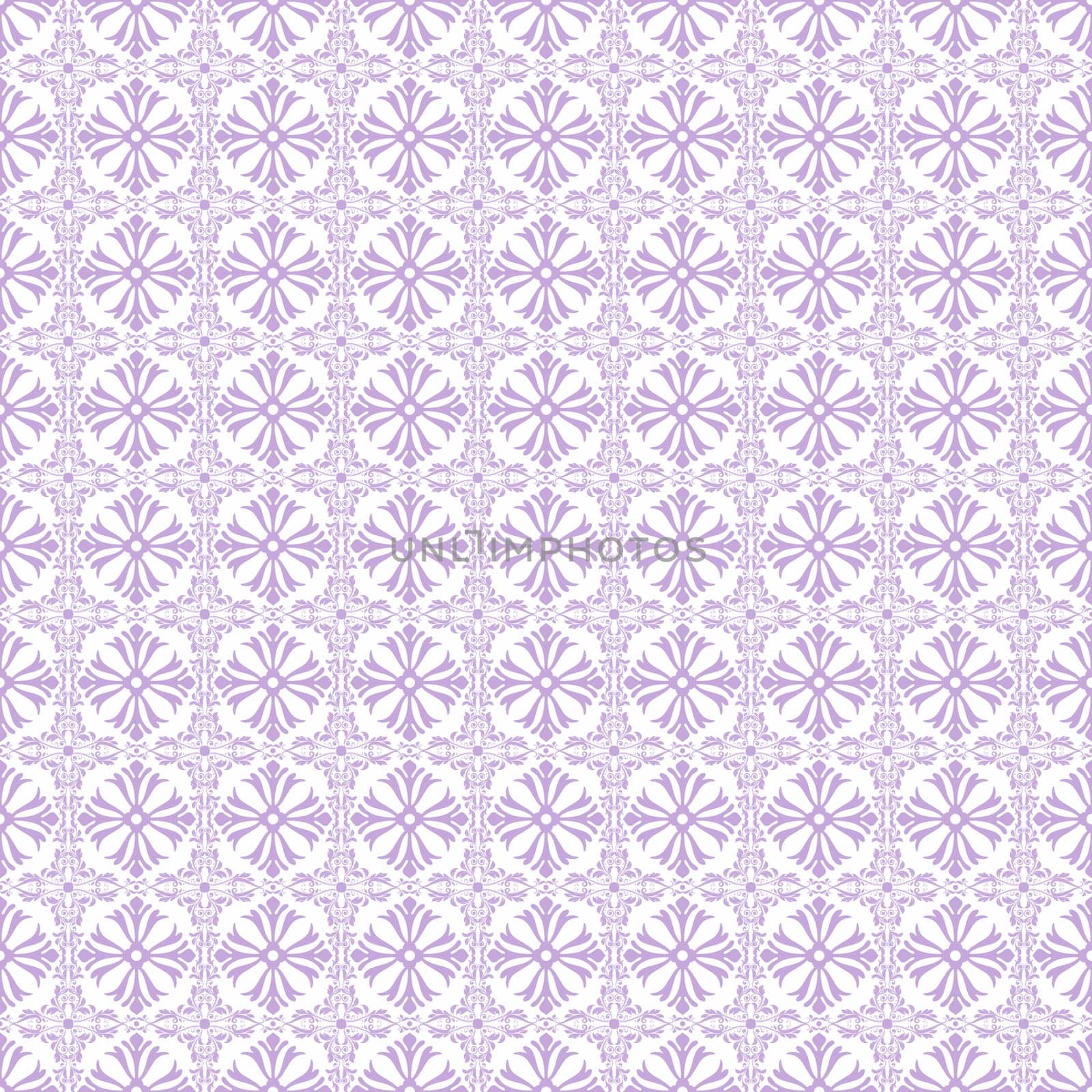 Beautiful background of seamless floral pattern