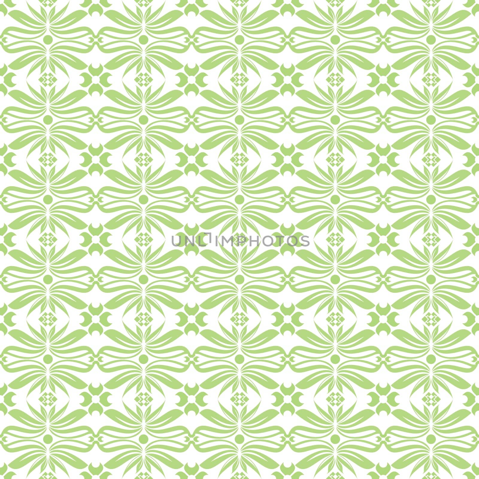 Beautiful background of seamless floral pattern