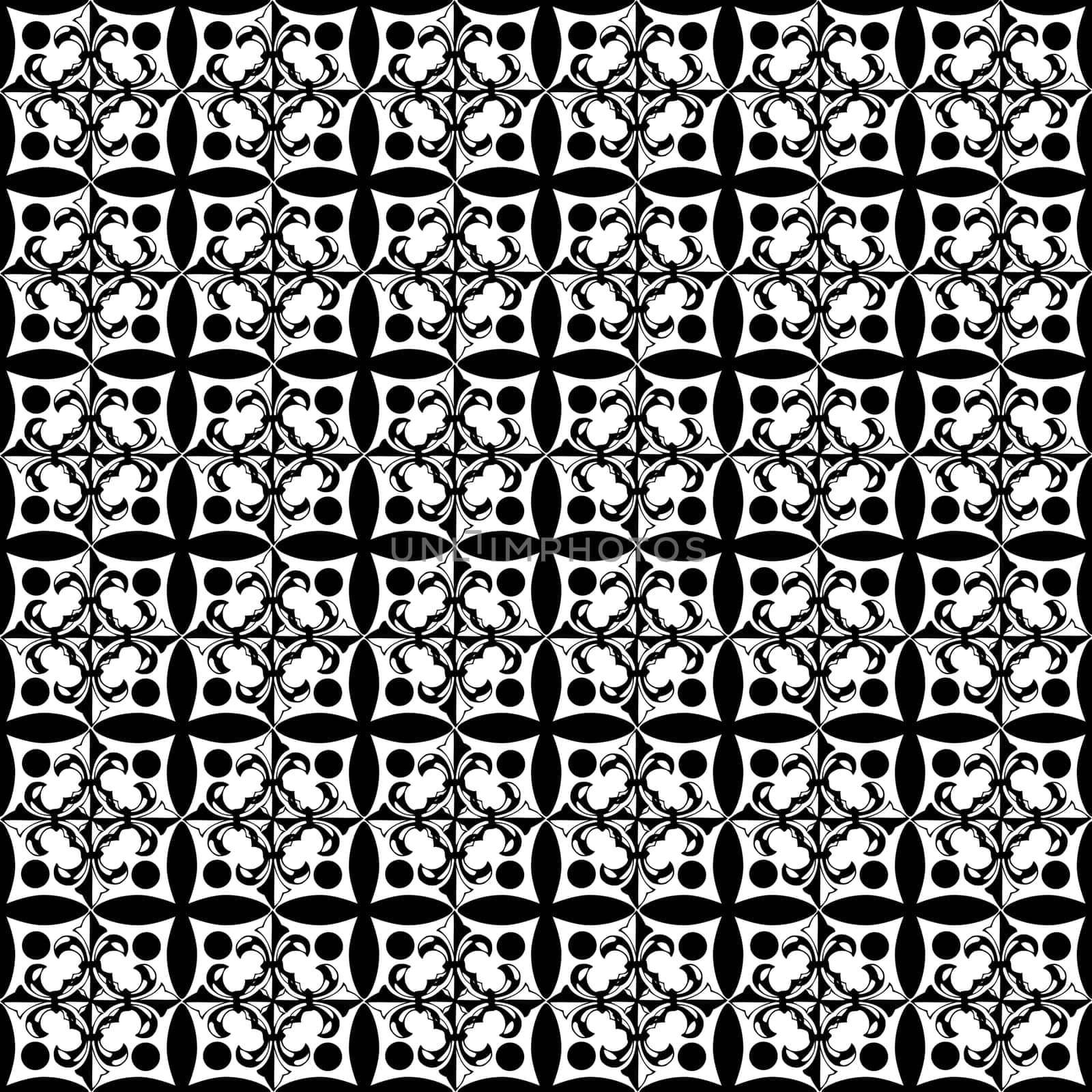 Beautiful background of seamless floral pattern
