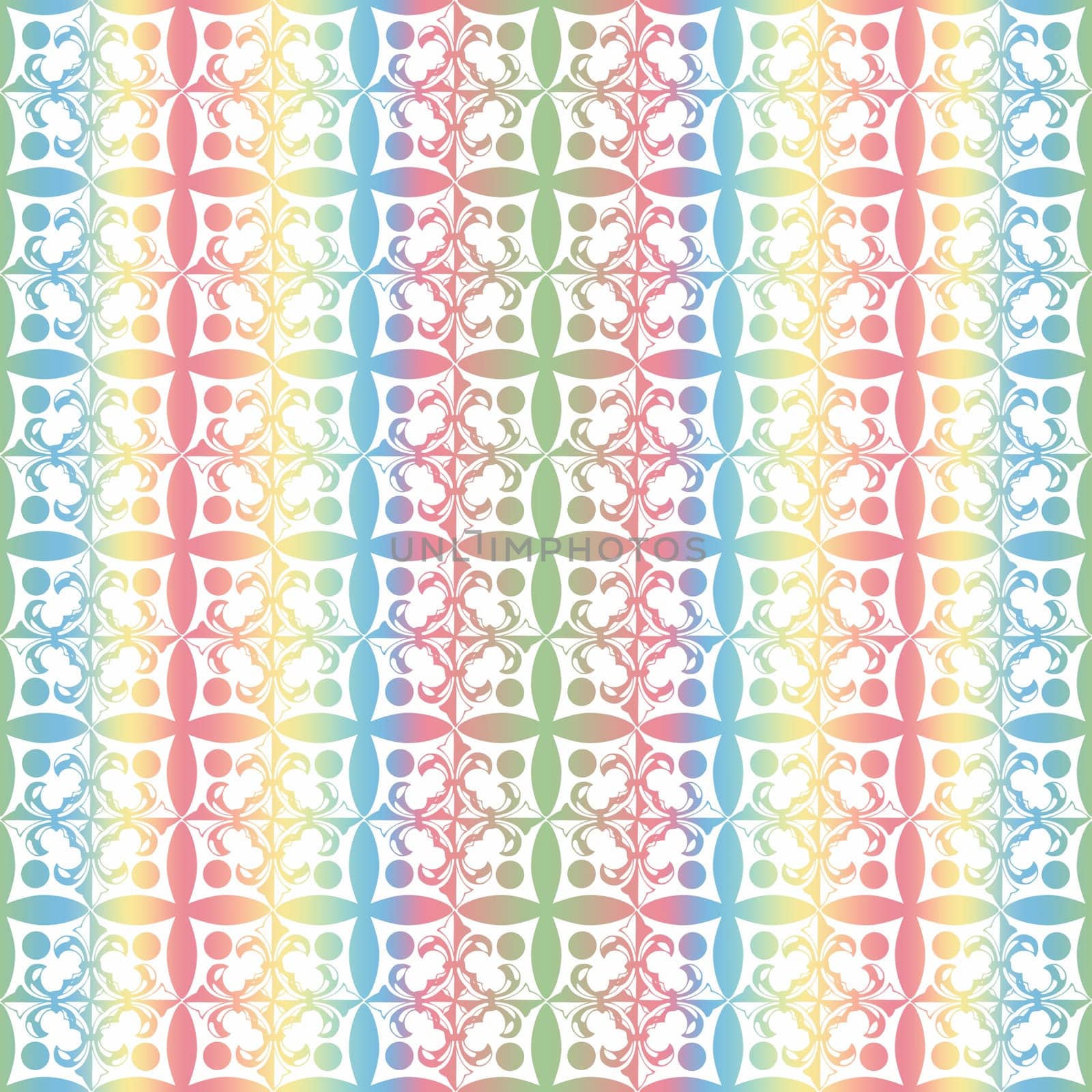Beautiful background of seamless floral pattern