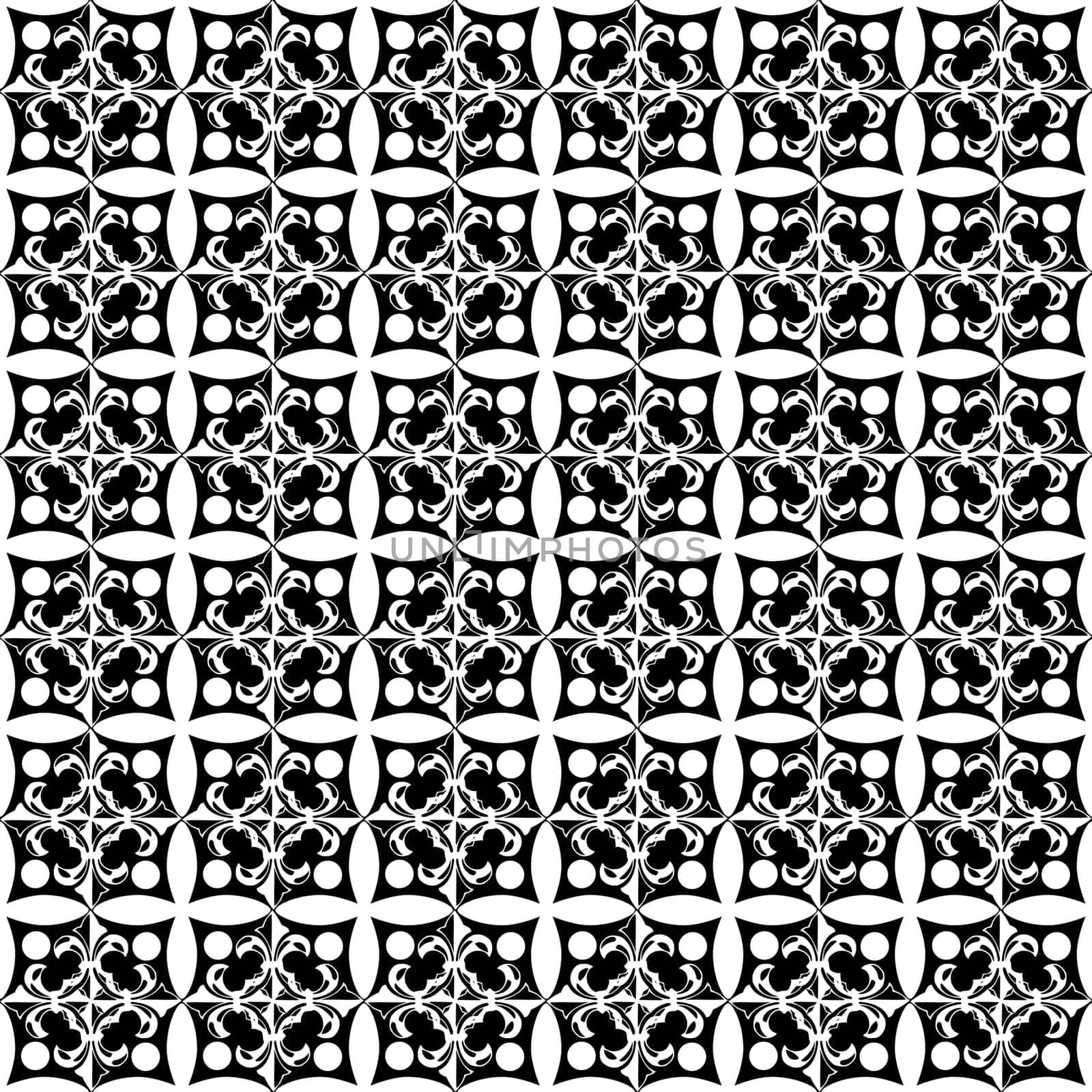 Beautiful background of seamless floral pattern