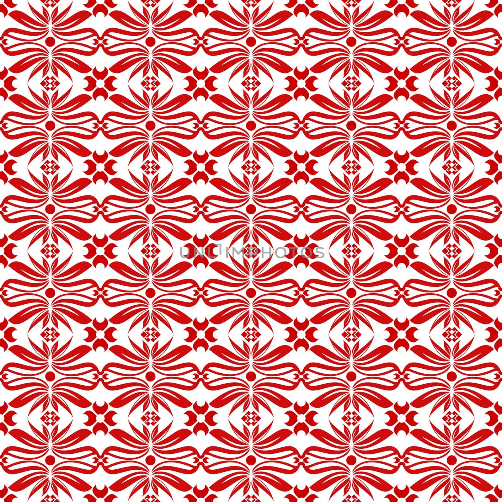 Beautiful background of seamless floral pattern