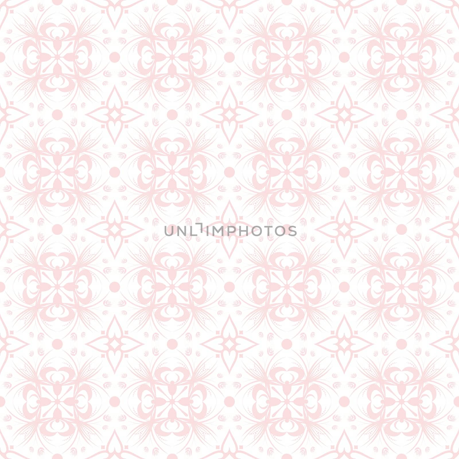 Beautiful background of seamless floral pattern