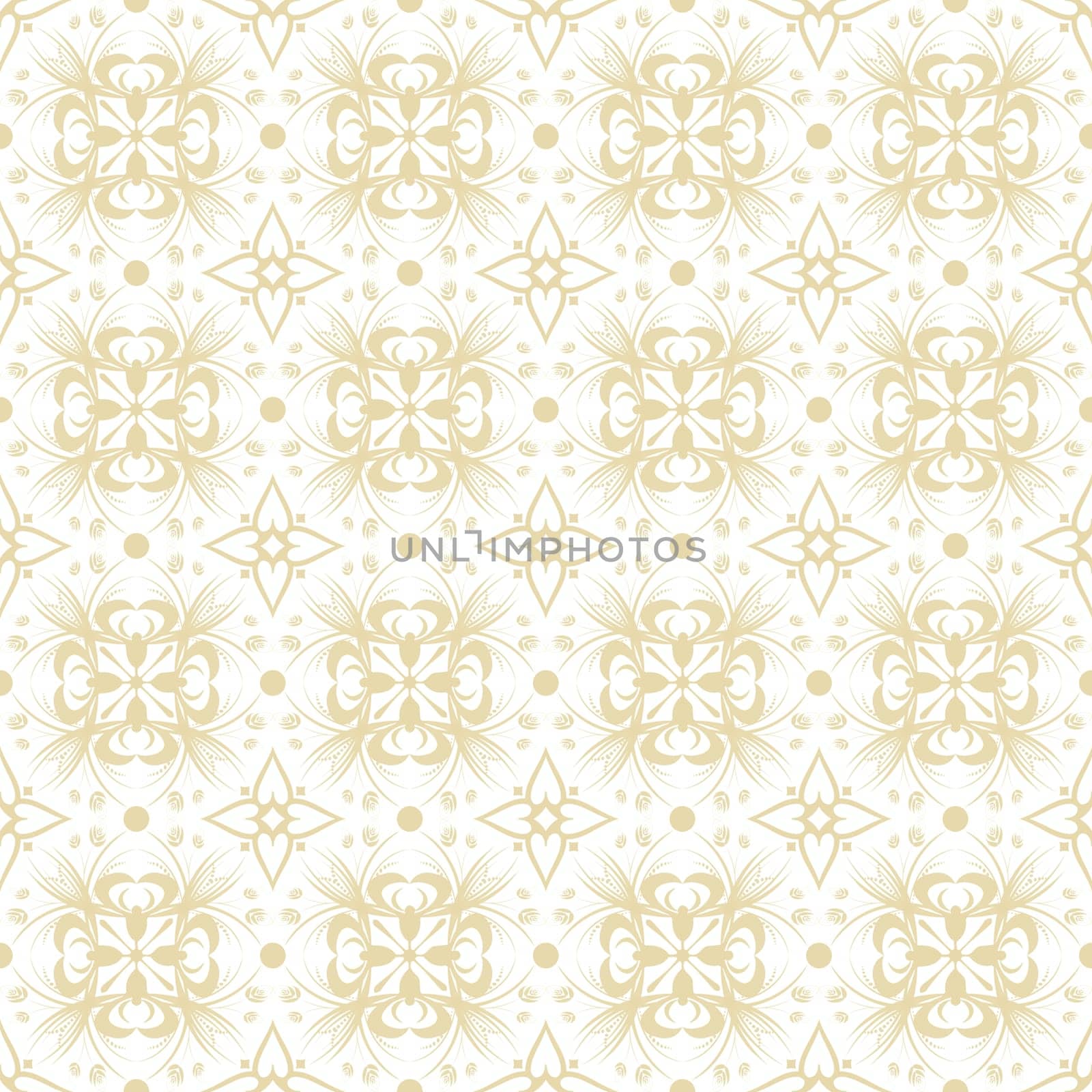 Beautiful background of seamless floral pattern
