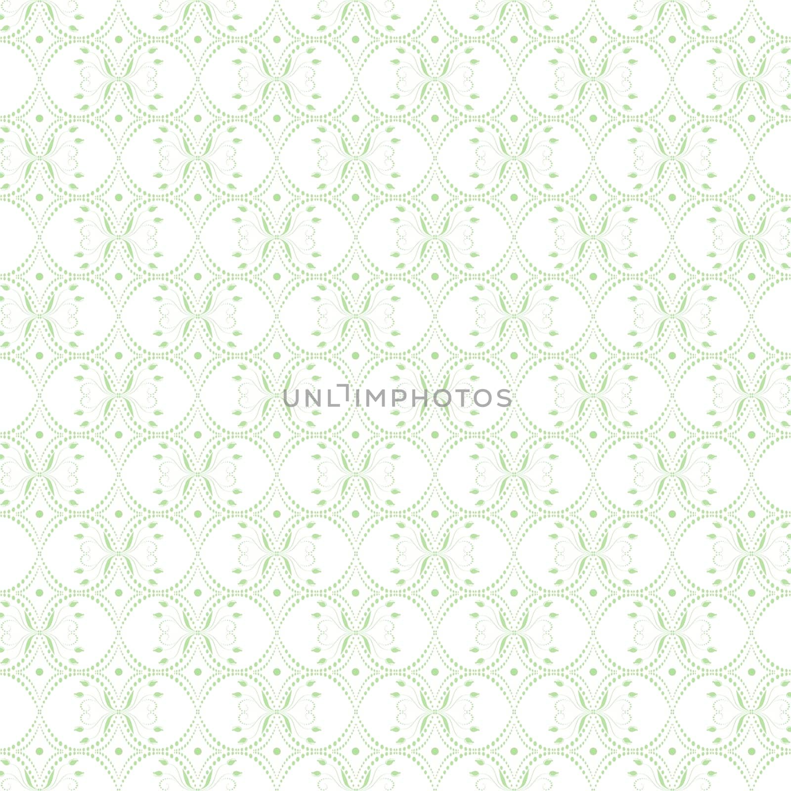 Beautiful background of seamless floral pattern