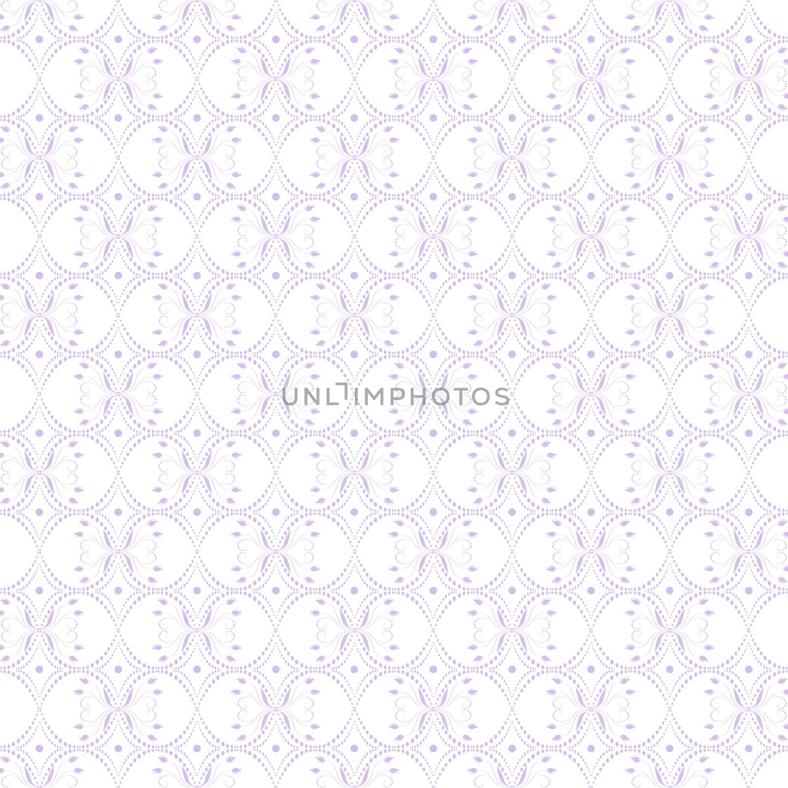 Beautiful background of seamless floral pattern