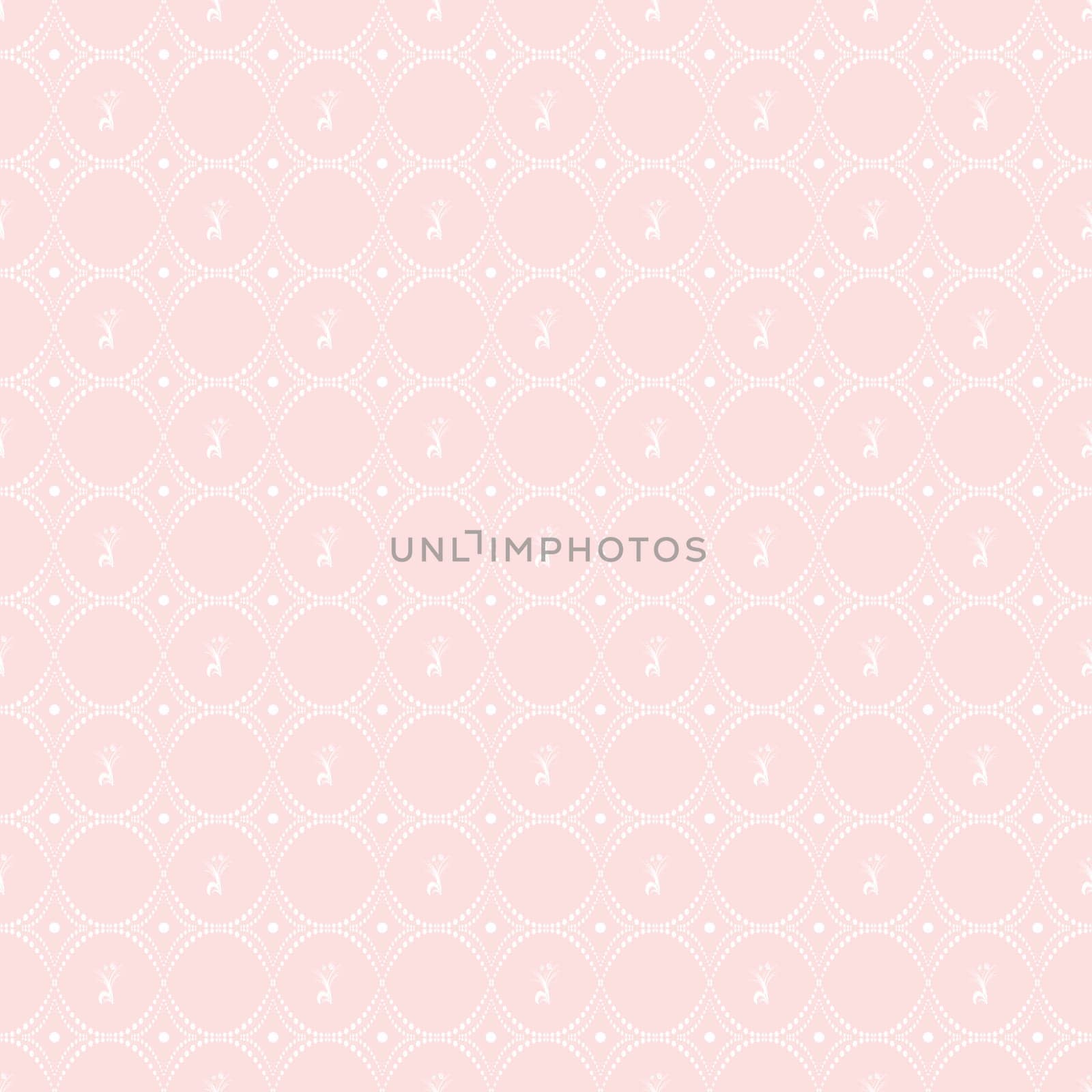 Beautiful background of seamless floral pattern