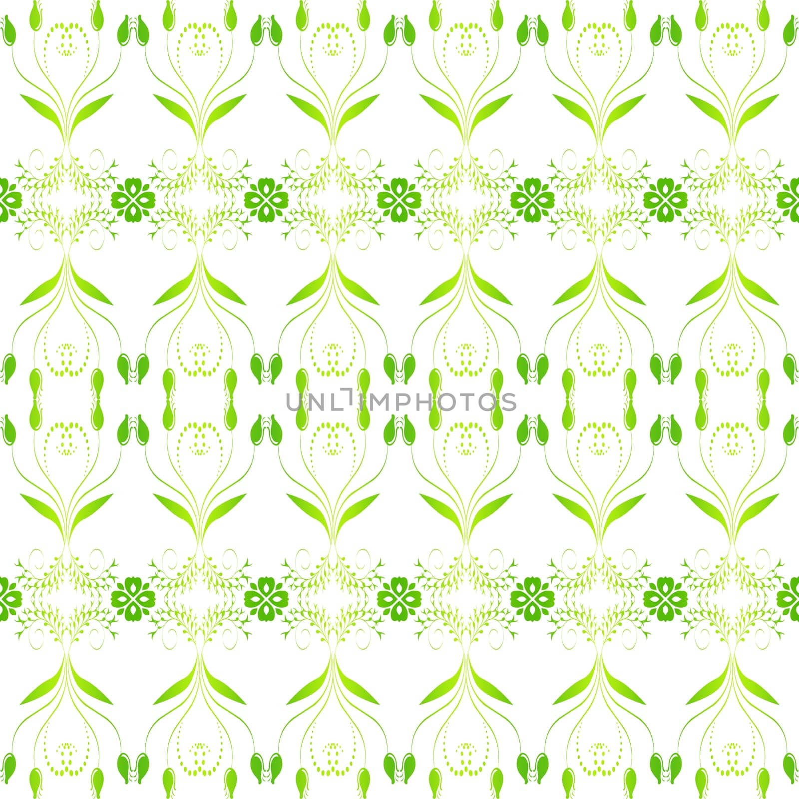 Beautiful background of seamless floral pattern