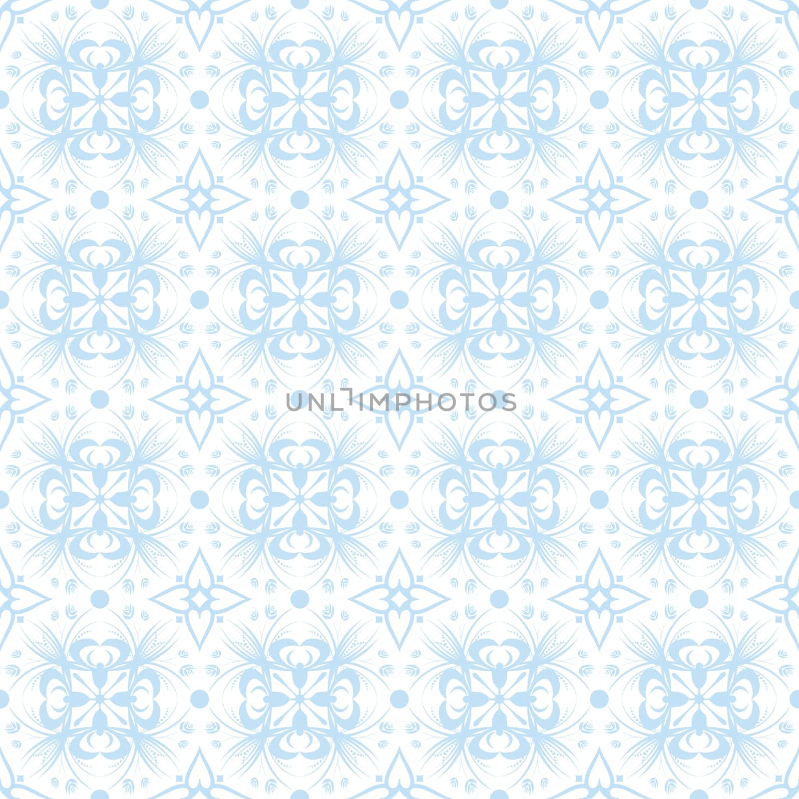 Beautiful background of seamless floral pattern