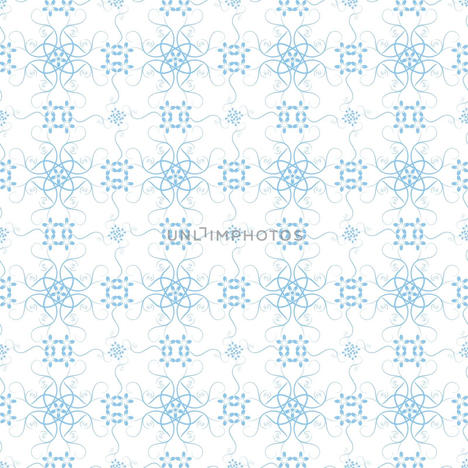 Beautiful background of seamless floral pattern